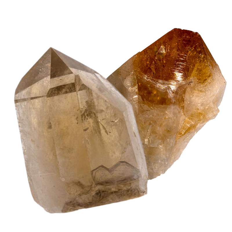Reconnaître une vraie ou une fausse citrine
