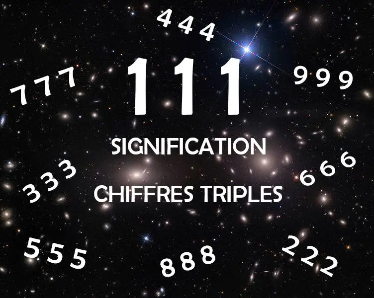 Signification des chiffres triples et les minéraux associés