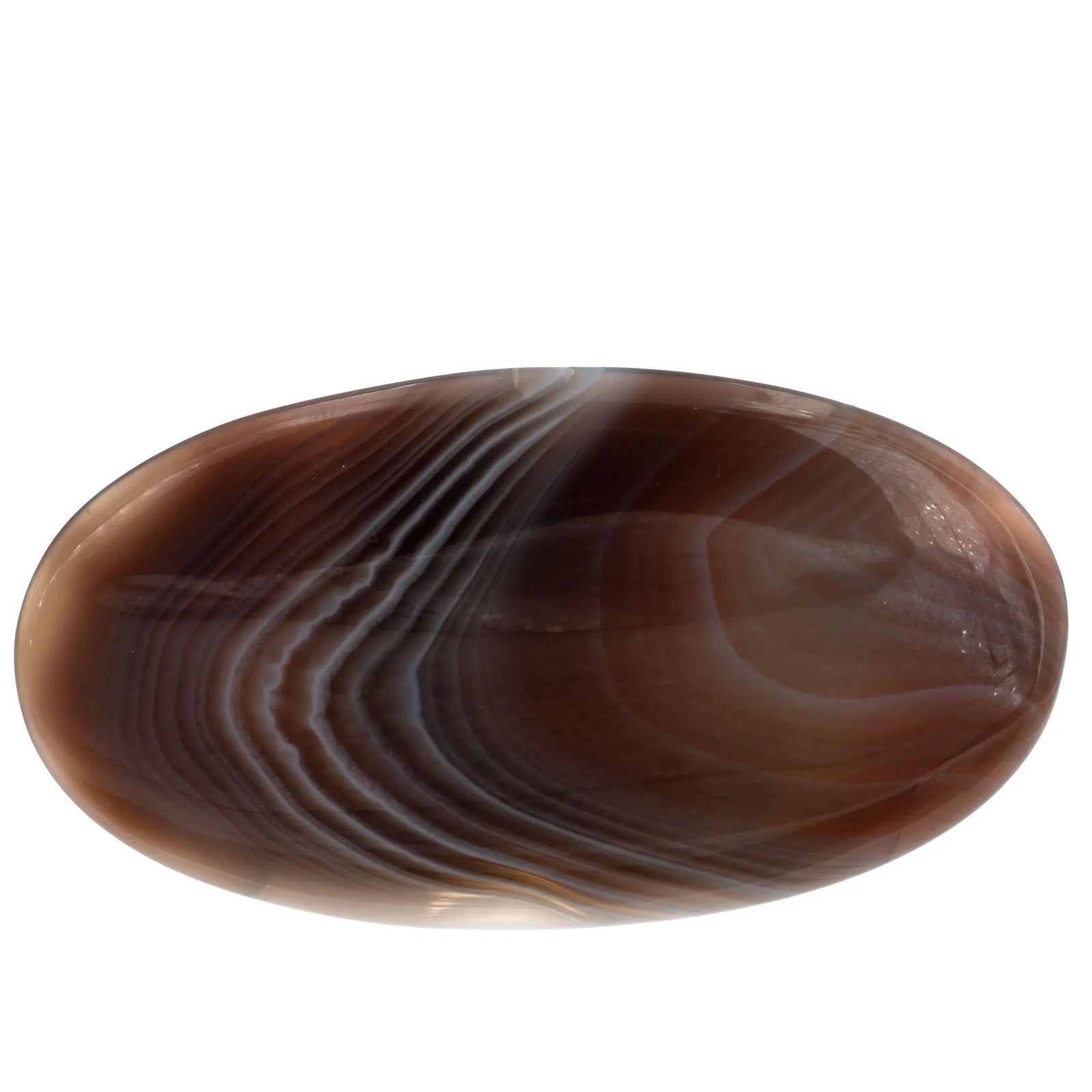 Cabochon - Agate - ovale - agate-cabochon-poli-botswana-aga7 - CRISTAL SOURCES