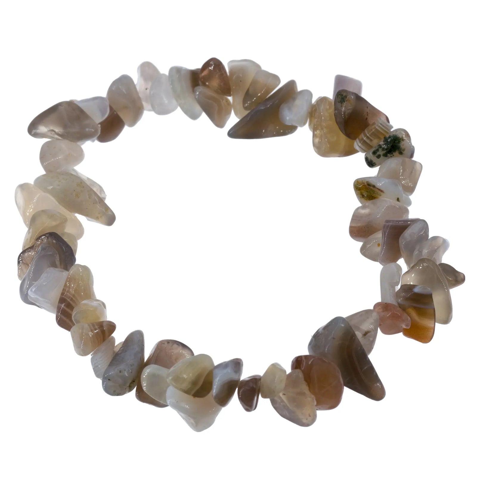 Bracelet Agate perle baroque - bracelet-agate-perle-baroque-agabra1 - CRISTAL SOURCES