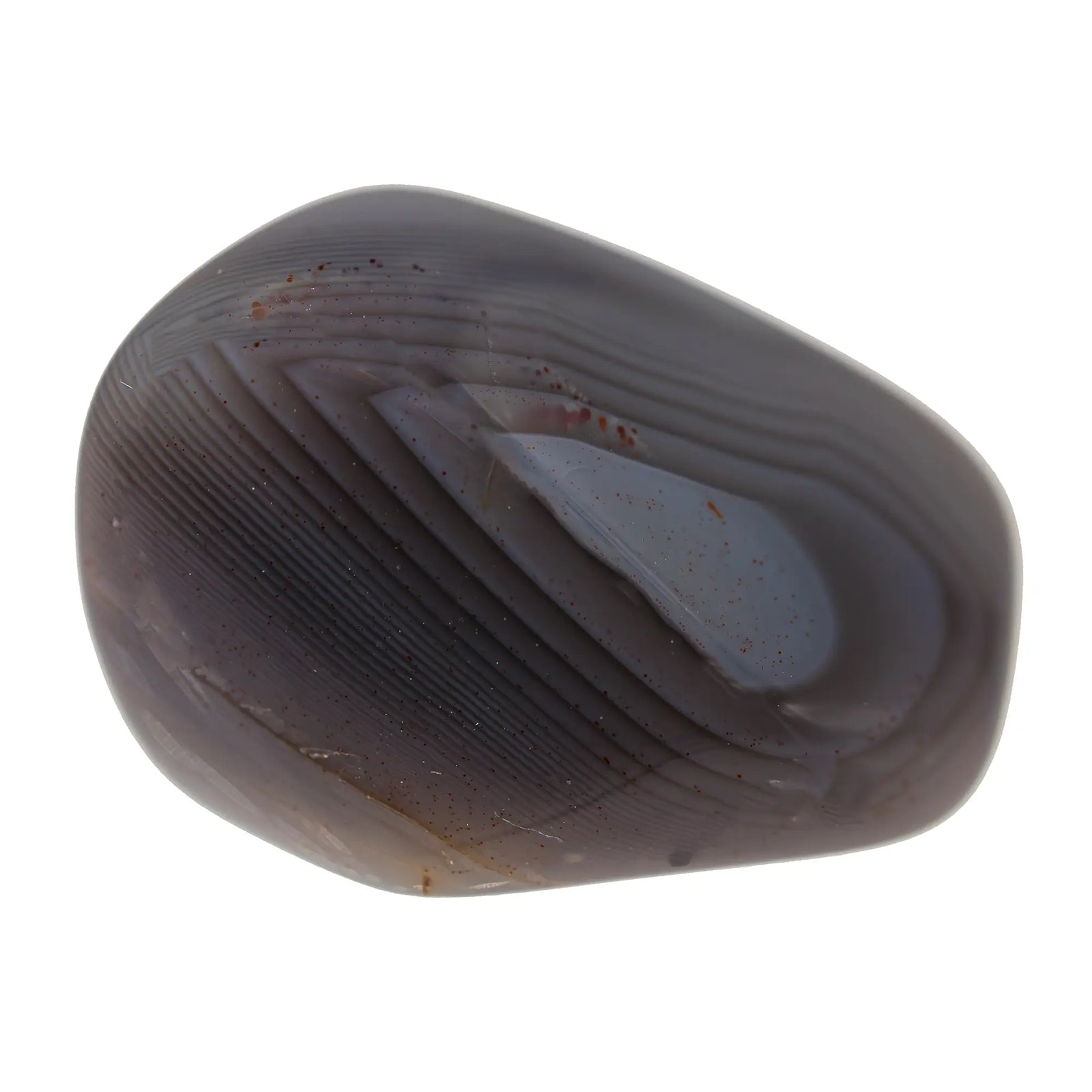 Pierre roulée - Agate - Botswana - 1.5 à 2cm - agate-roulee-botswana-agapr0 - CRISTAL SOURCES