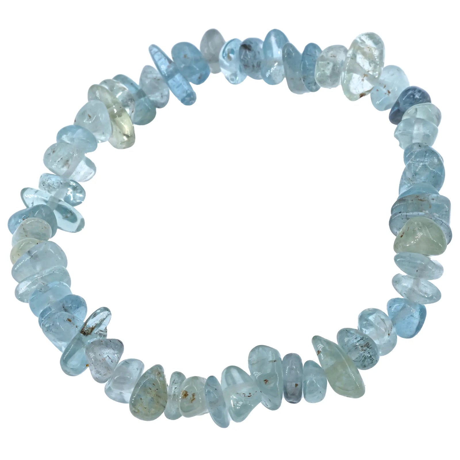 Bracelet Aigue-marine perle baroque - bracelet-aigue-marine-perle-baroque-aigbra1 - CRISTAL SOURCES