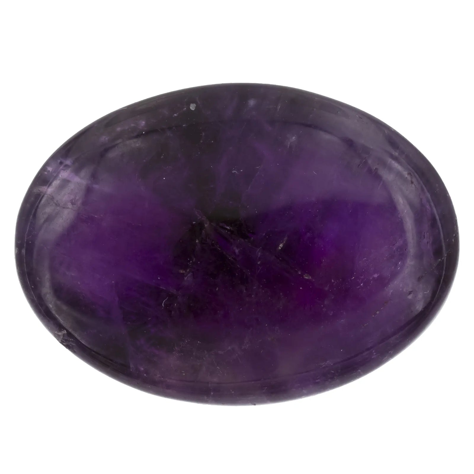Cabochon - Améthyste - ovale - 1.5 à 2 cm - cabochon-amethyste-namibie-am15 - CRISTAL SOURCES