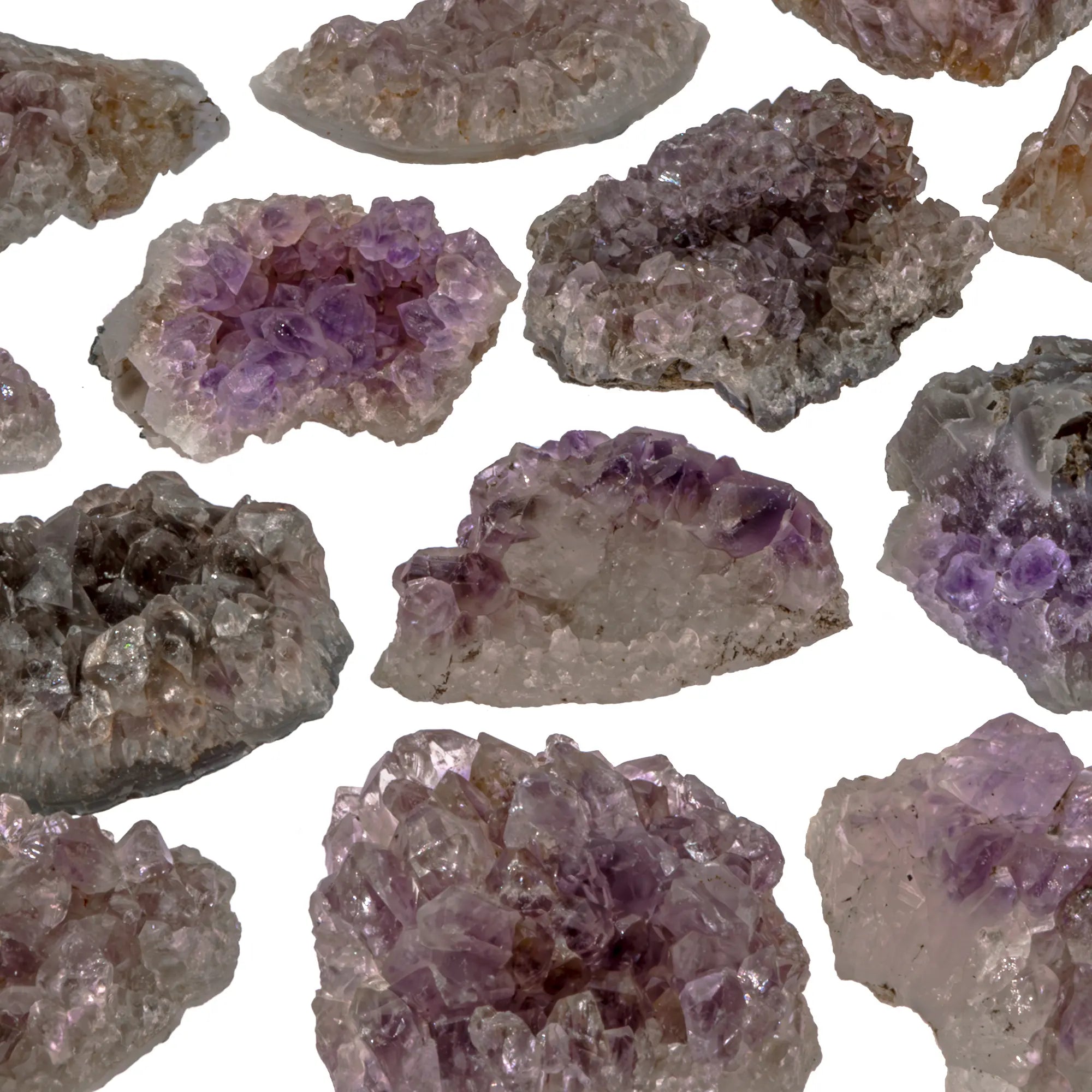 Druse Améthyste - 4 à 8 cm - Inde - CRISTAL SOURCES
