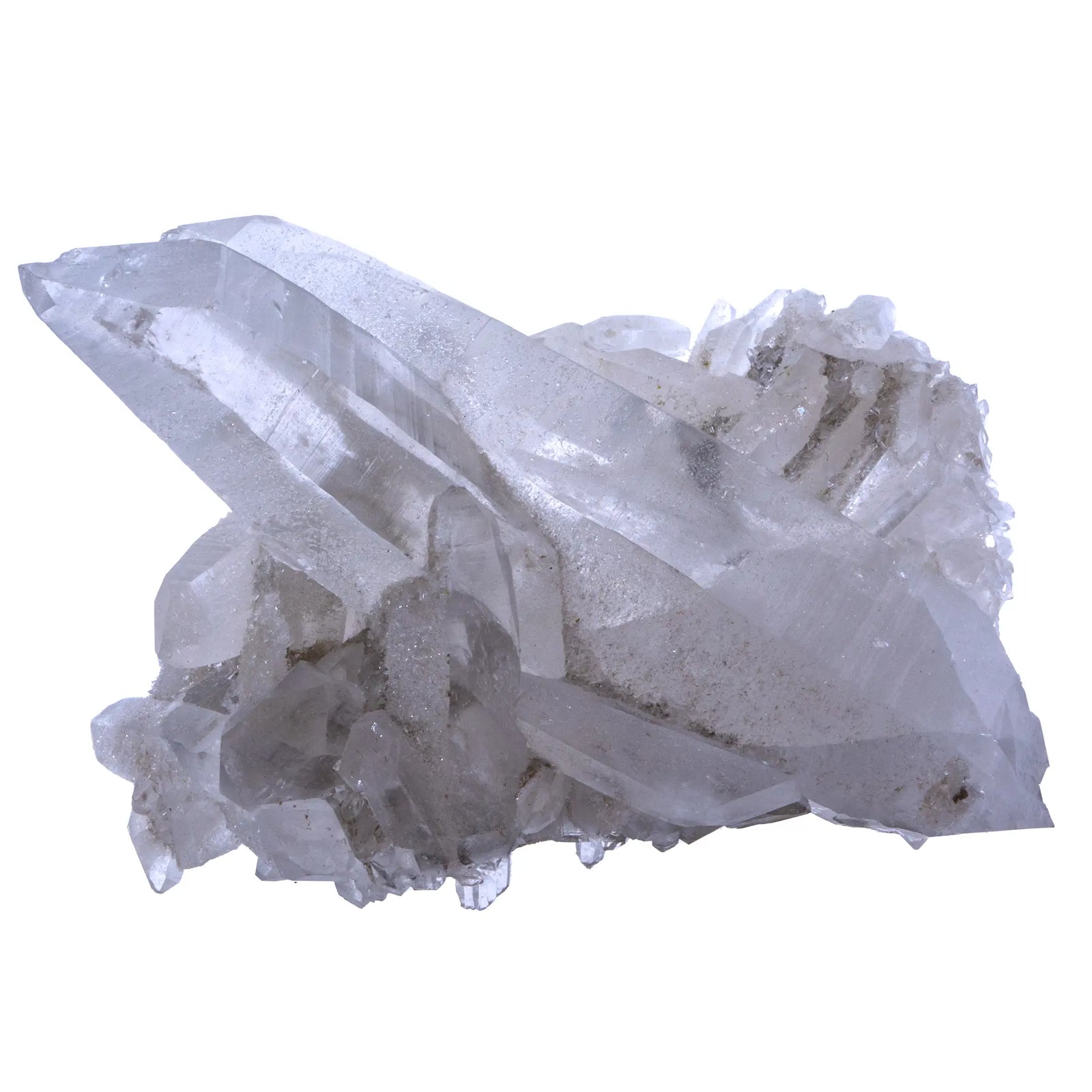 Amas de quartz avec cristal biterminé - CRISTAL SOURCES