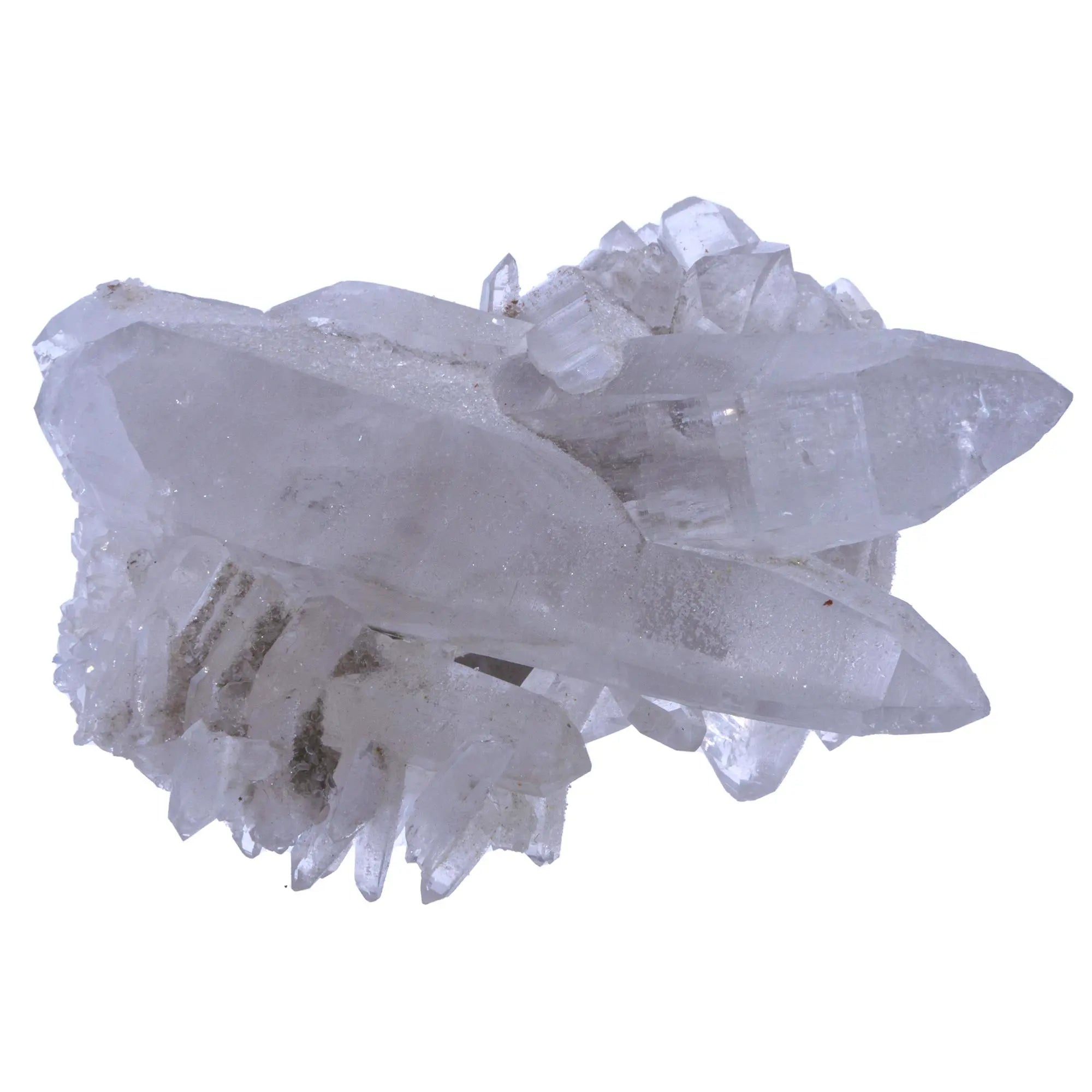 Amas de quartz avec cristal biterminé - CRISTAL SOURCES