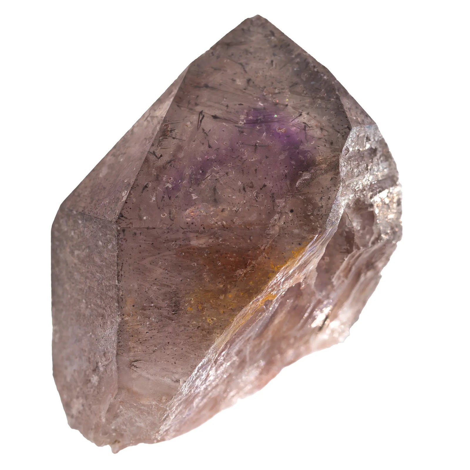 Quartz Améthyste - Karur, Inde - cristal 6.8cm - amethyste-brute-cristal-inde-amaa13 - CRISTAL SOURCES