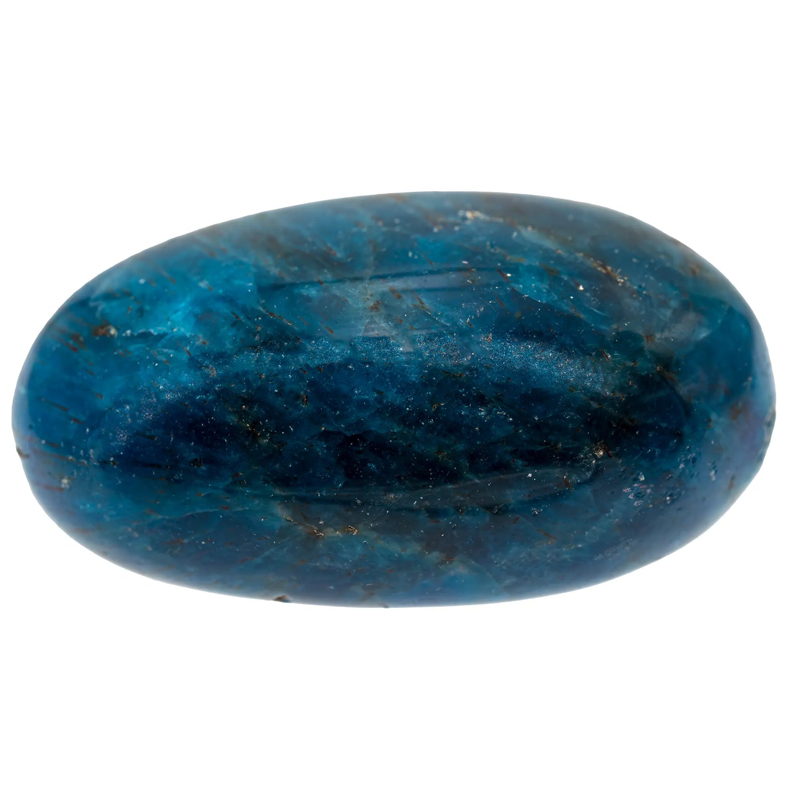 Pierre roulée Apatite bleue - Brésil - 3 à 3.5 cm - apatite-bleue-pierre-roulee-apbpr0 - CRISTAL SOURCES