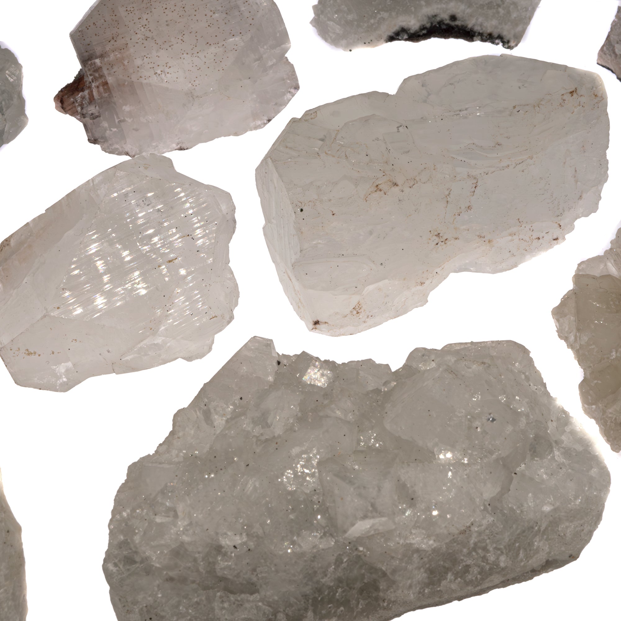 Apophyllite blanche pierre brute - Inde - 4 à 8 cm - apophyllite-cristaux-brut-4-8-cm-apo40 - CRISTAL SOURCES