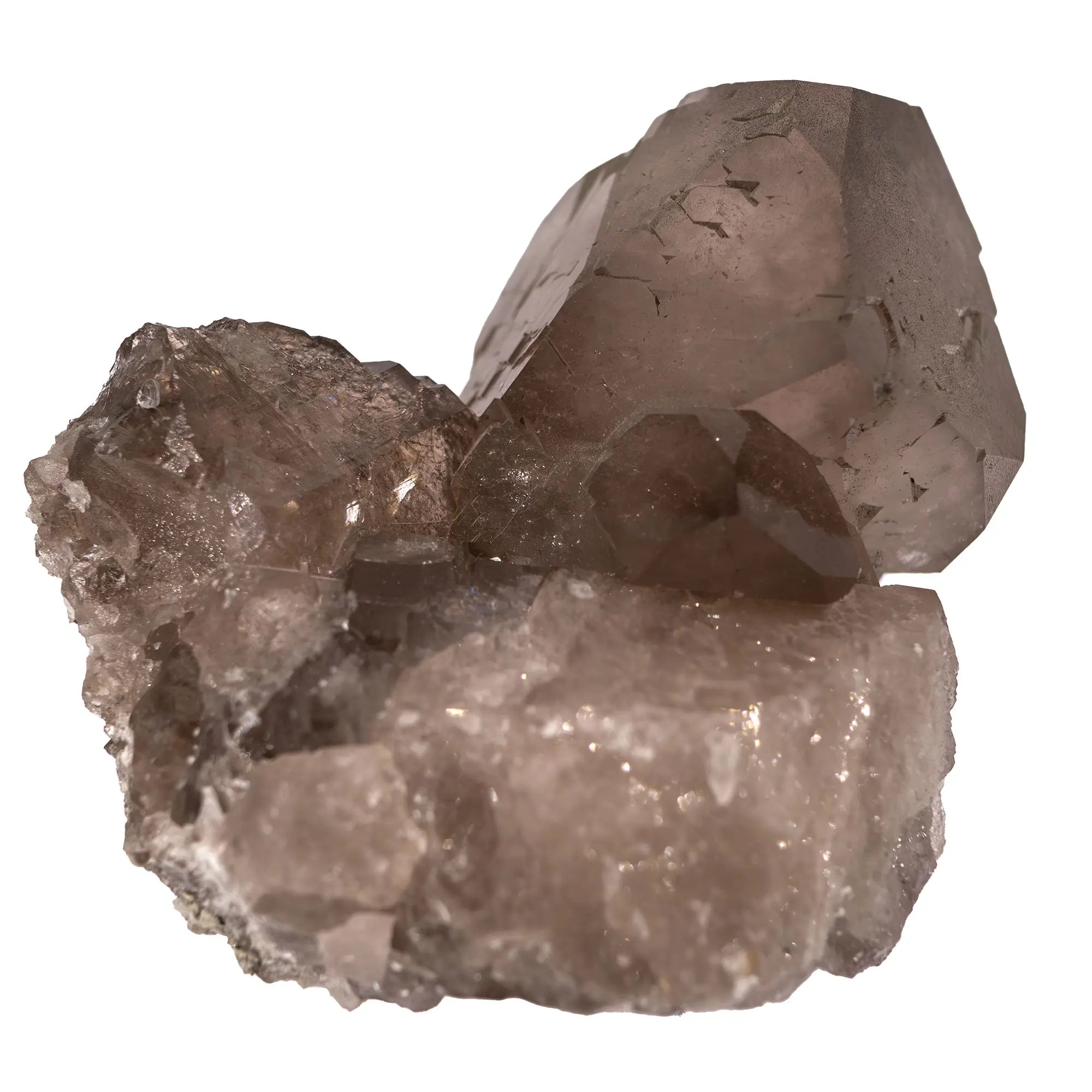 Gwindel quartz fumé - Mont Blanc, Chamonix, France - CRISTAL SOURCES