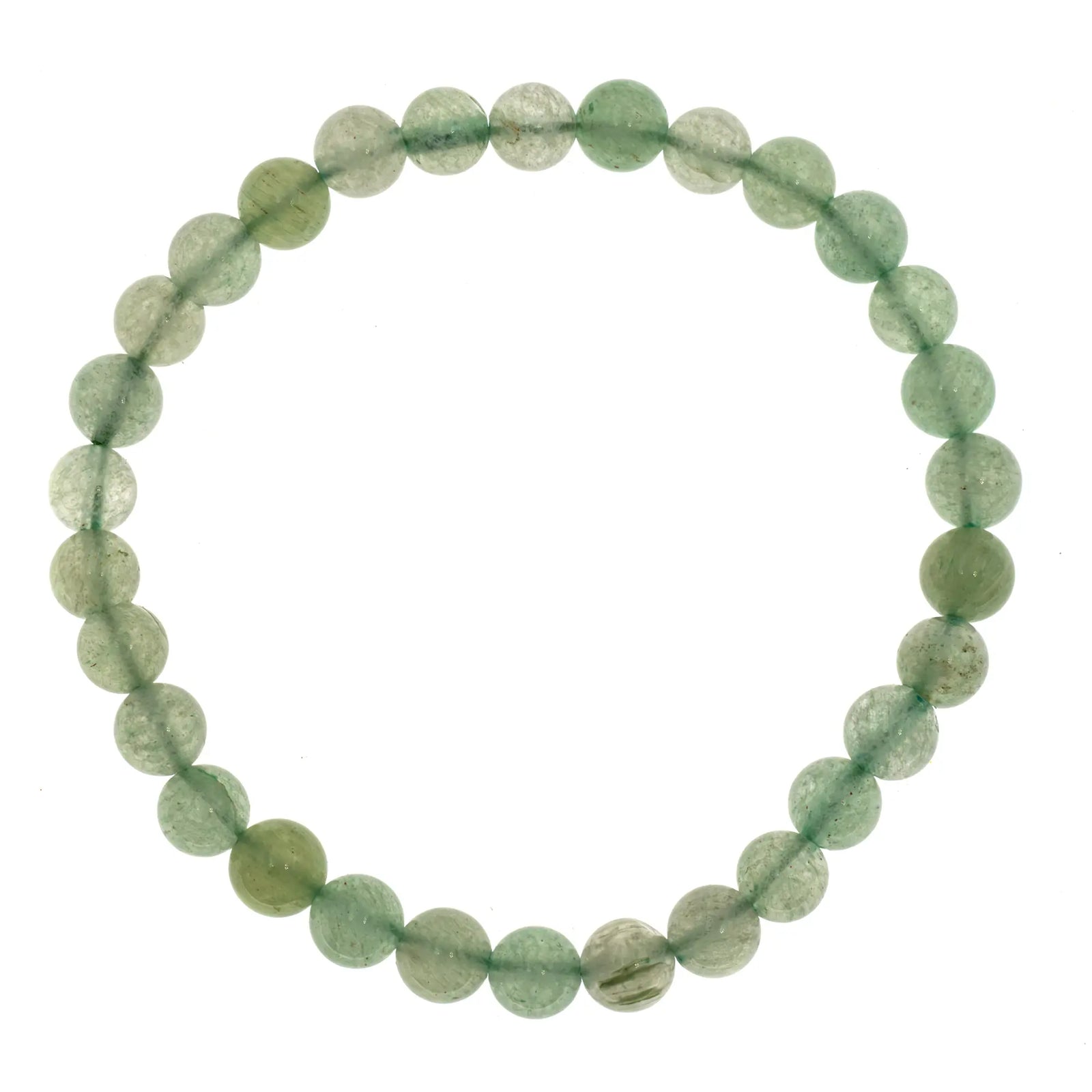 Bracelet Aventurine perle ronde 6mm - bracelet-aventurine-perle-ronde-6mm-avbra1 - CRISTAL SOURCES