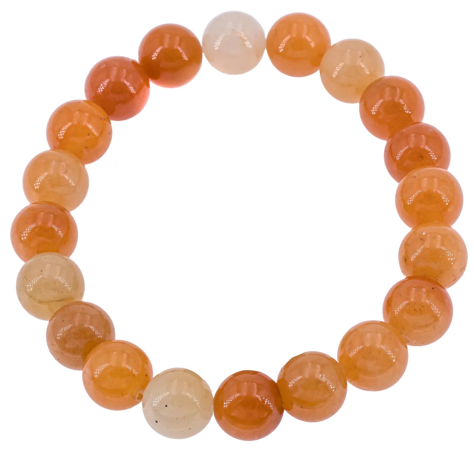 Bracelet Aventurine brune perle ronde 10mm - bracelet-aventurine-brune-perle-ronde-10mm-avbra6 - CRISTAL SOURCES