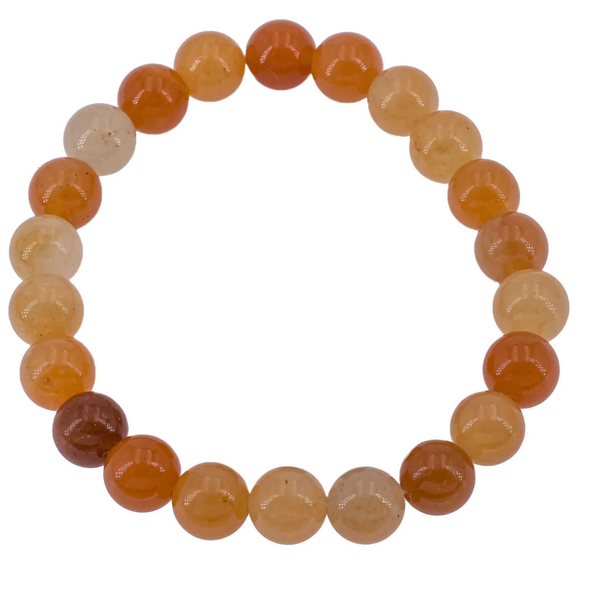 Bracelet Aventurine brune perle ronde 8mm  - bracelet-aventurine-brune-perle-ronde-8mm-avbra7 - CRISTAL SOURCES
