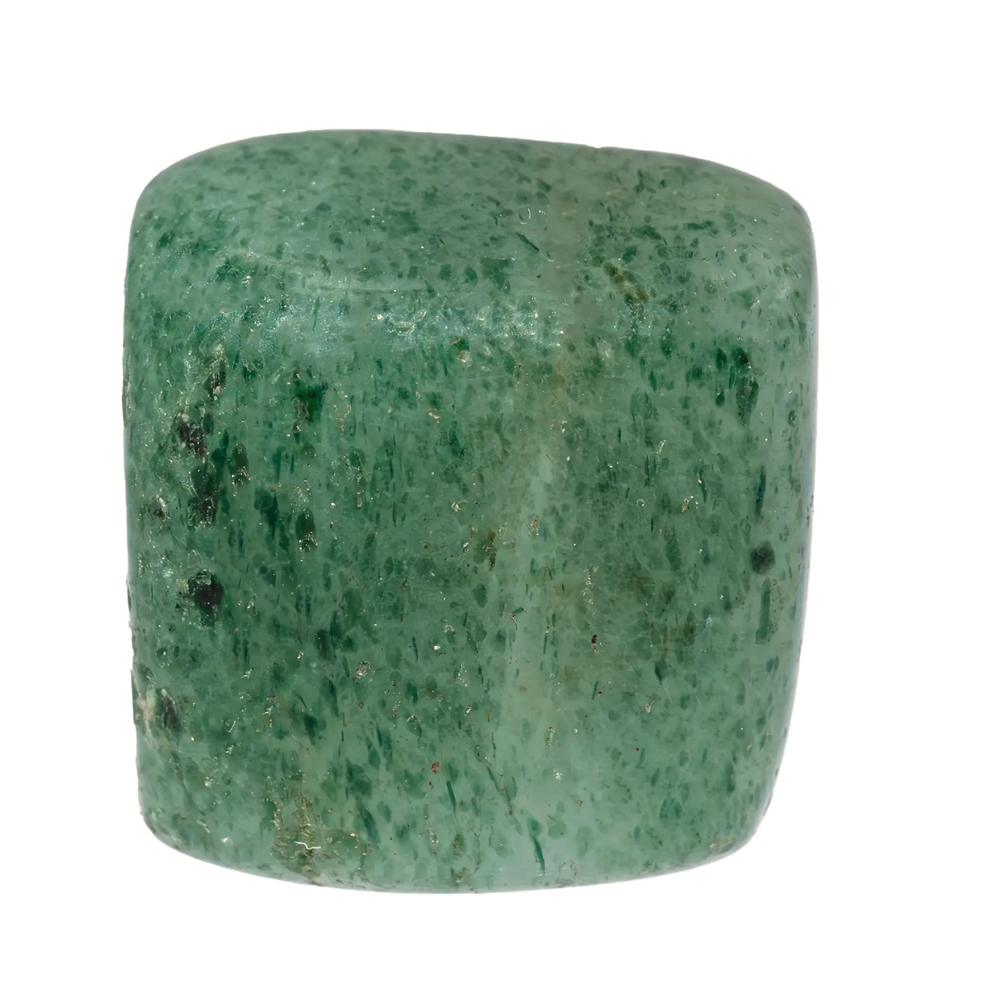 Pierre roulée Aventurine verte - Inde - 1.5 à 2 cm - aventurine-verte-roulee-avpr1 - CRISTAL SOURCES