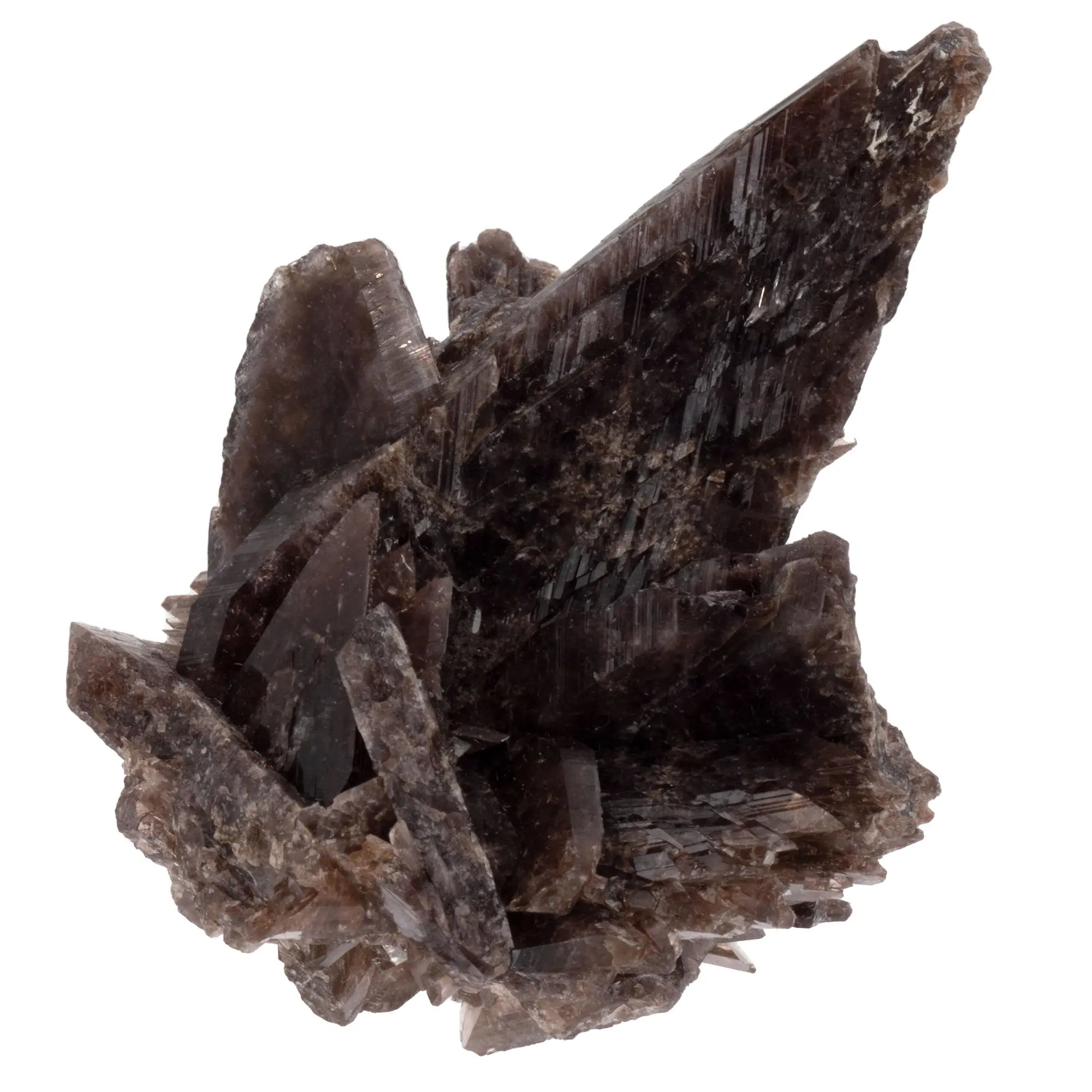 Axinite - Quartz - pierre brute - Pérou - CRISTAL SOURCES