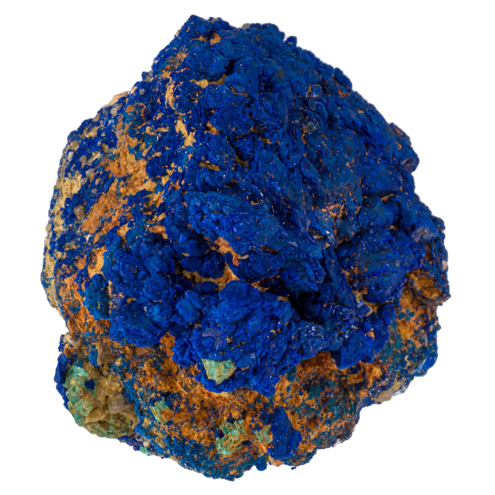 Azurite - Cuprite - pierre brute - Chessy les Mines - 4 cm - azurite-cuprite-chessy-france-azu13 - CRISTAL SOURCES