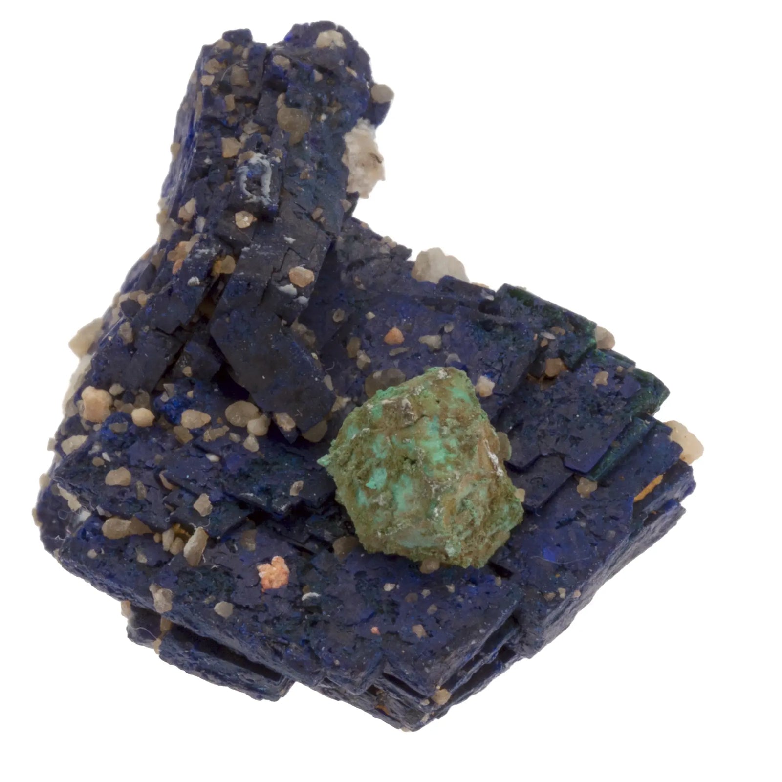 Azurite - Cuprite - pierre brute - Chessy les Mines - collection - CRISTAL SOURCES