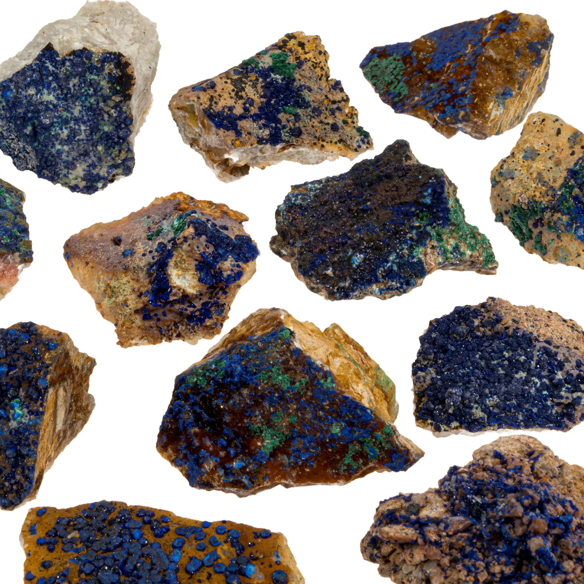 Azurite - pierre brute - Maroc - 4 à 5 cm - CRISTAL SOURCES