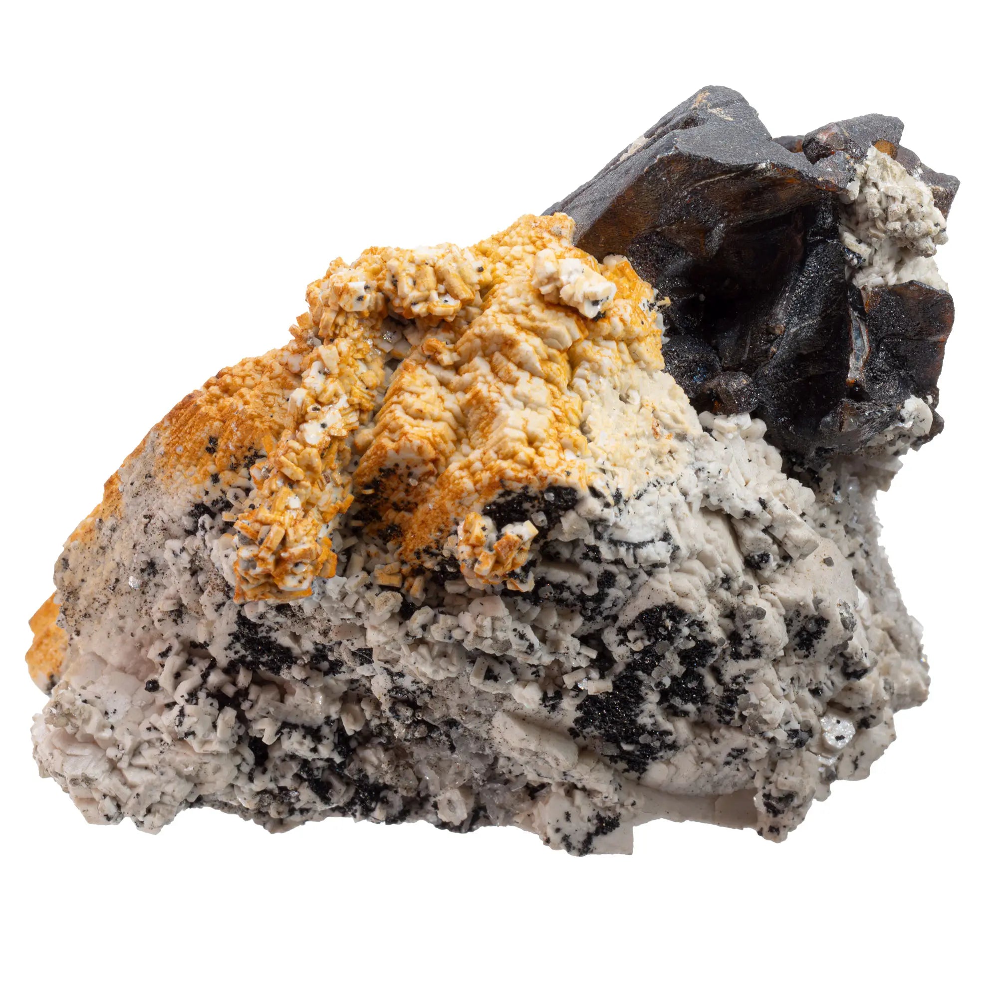 Sphalérite cristal avec figures de dissolution - Mont St Hilaire, Canada - CRISTAL SOURCES