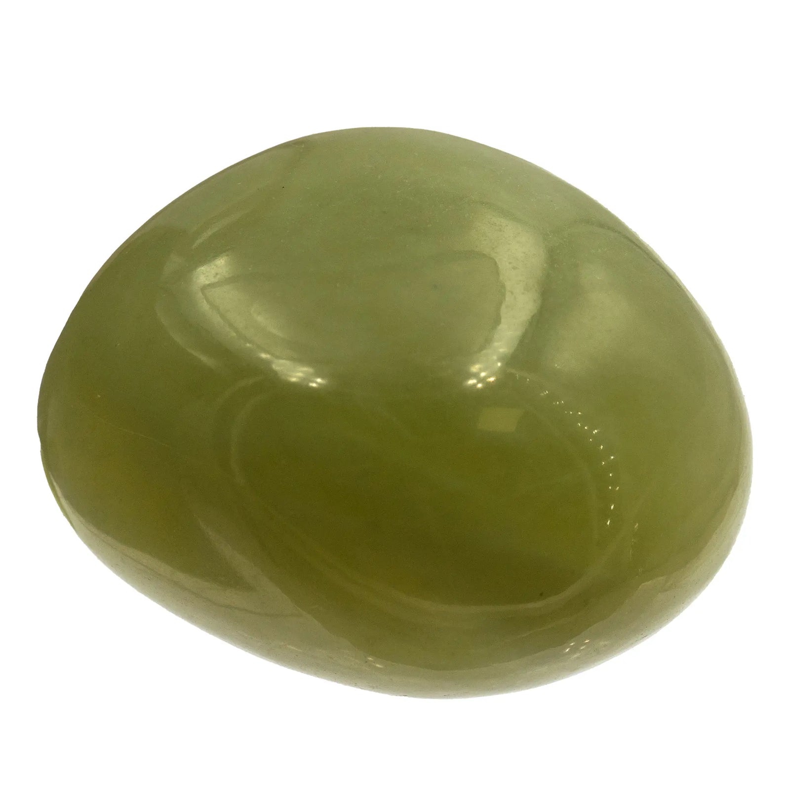Pierre roulée - Serpentine - Bowenite - 2.5 à 3 cm - serpentine-bowenite-roulee-bowpr0 - CRISTAL SOURCES