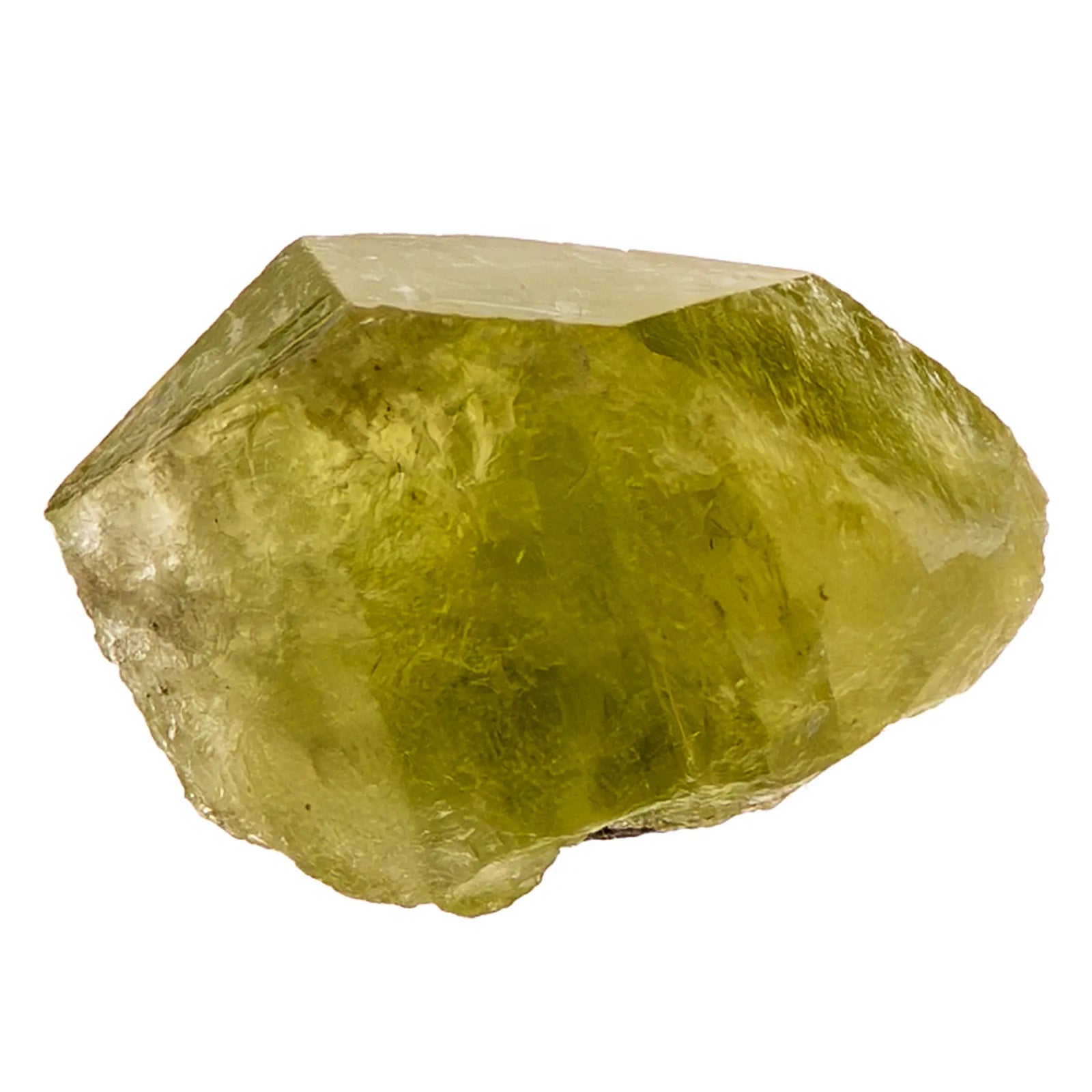 Pierre Brazilianite - cristal brut du Brésil