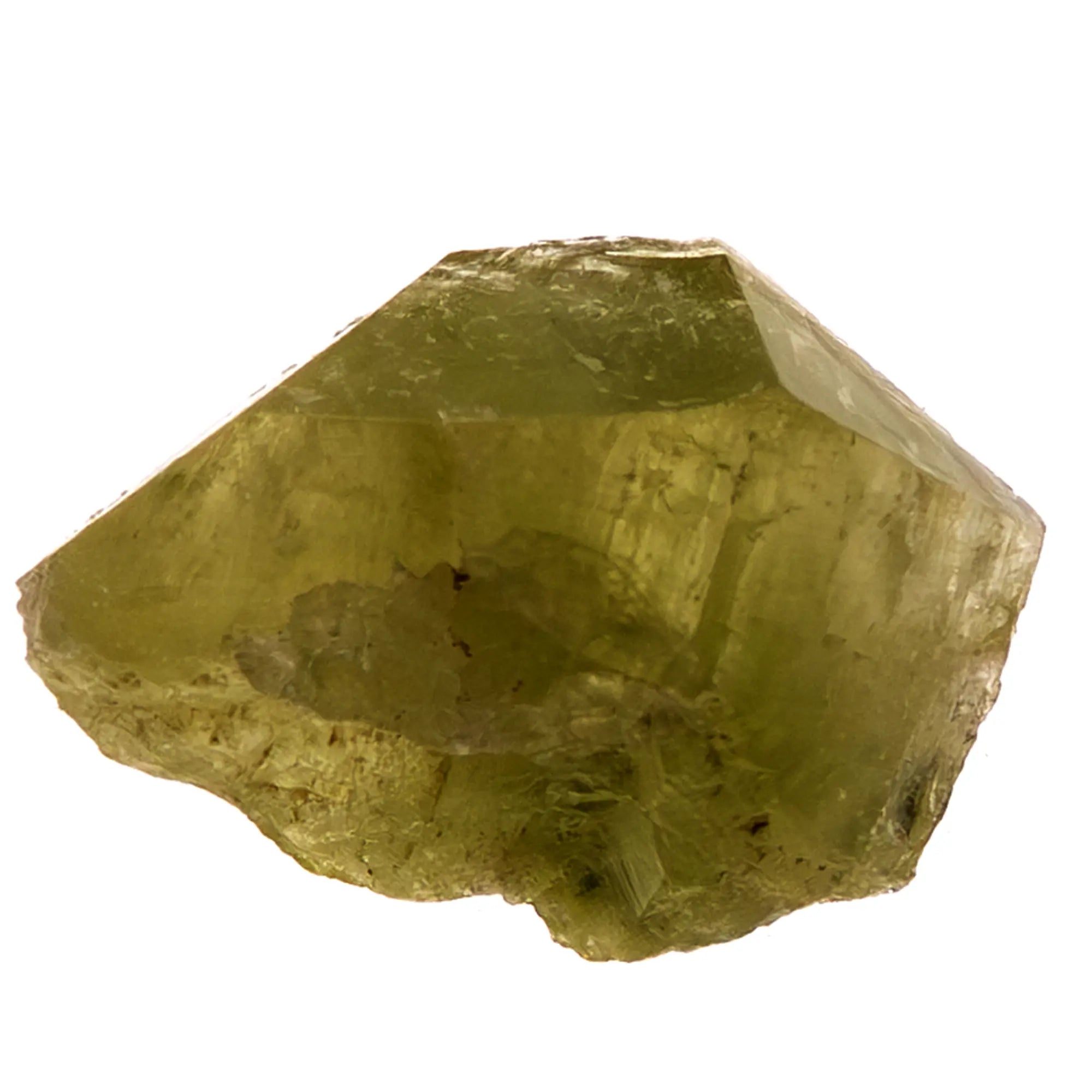 Pierre Brazilianite - cristal brut du Brésil