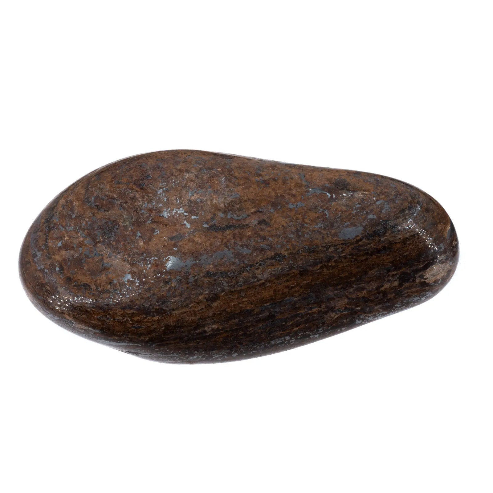 Pierre roulée - Bronzite - Madagascar - 4 à 5 cm - bronzite-roulee-bropr1 - CRISTAL SOURCES