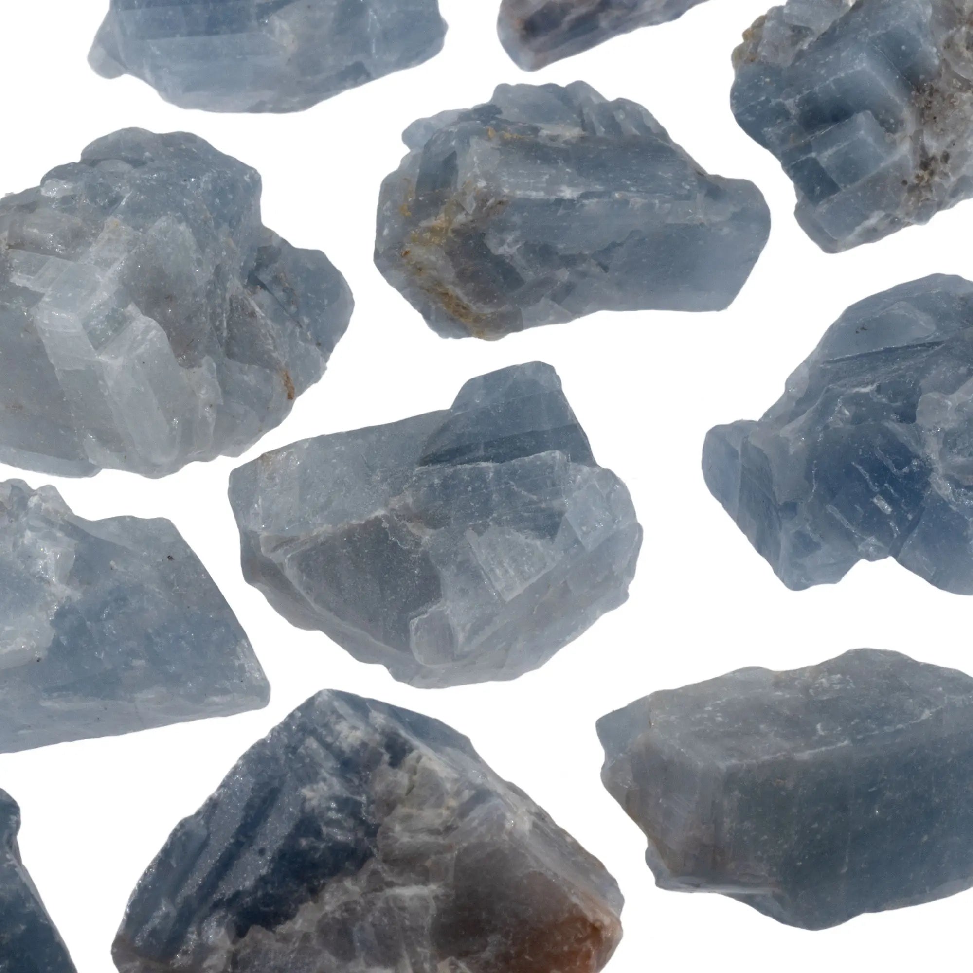 Calcite bleue - pierre brute - CRISTAL SOURCES