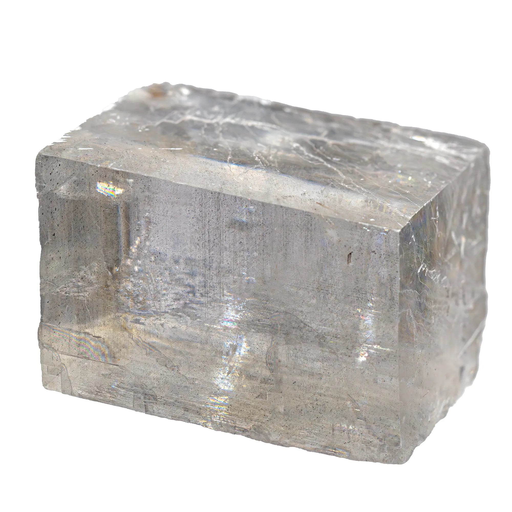 Calcite optique - pierre brute - calcite-optique-fragment-brut-250gr-calop4 - CRISTAL SOURCES