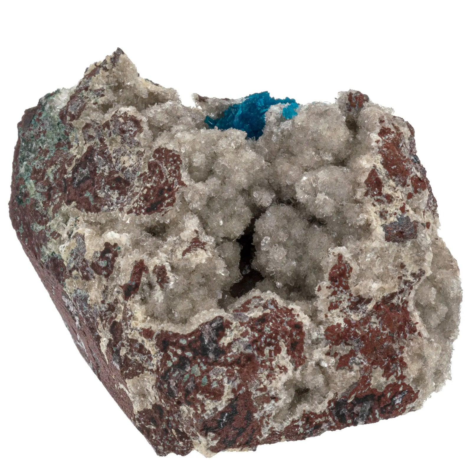 Cavansite - Stilbite - pierre brute - Inde - 73gr - cavansite-stilbite-gangue-nodule-inde-cav12 - CRISTAL SOURCES