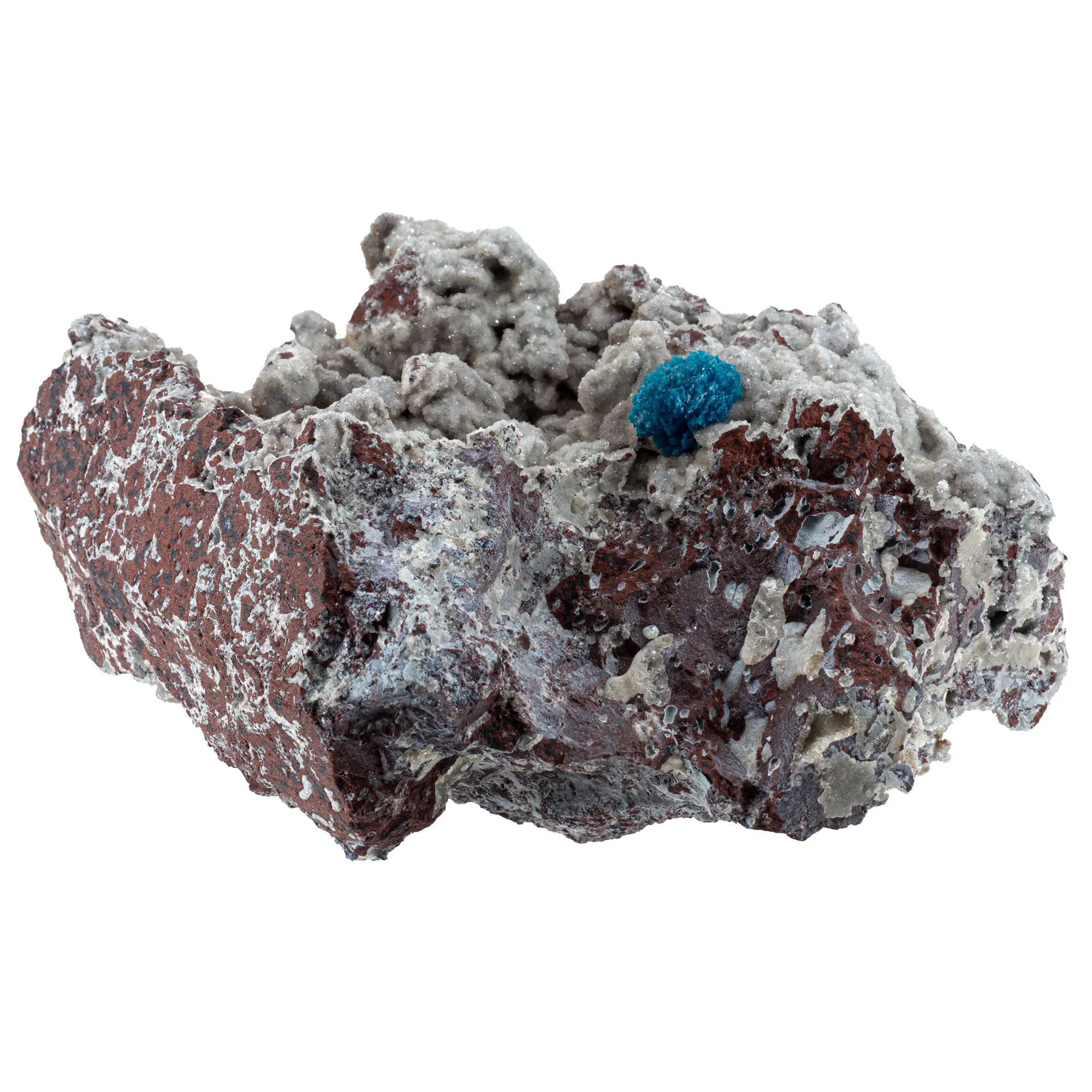 Cavansite - Stilbite - pierre brute - Inde - 339gr - cavansite-stilbite-inde-1-cristal-inde-cav15 - CRISTAL SOURCES