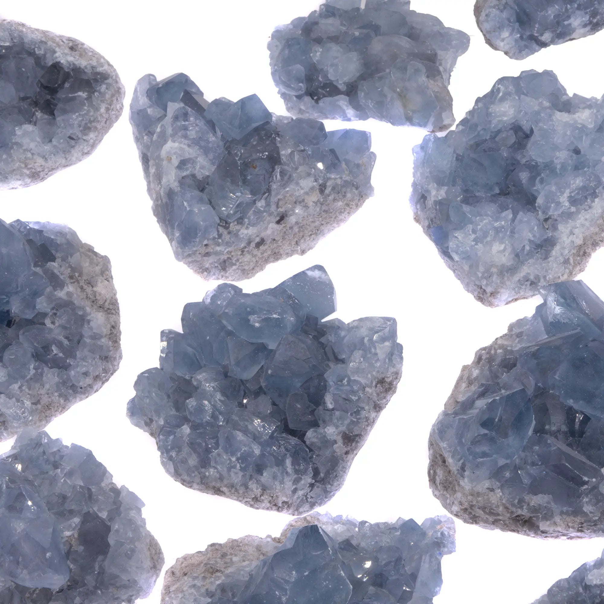 Amas Célestine 7 à 8 cm - CRISTAL SOURCES
