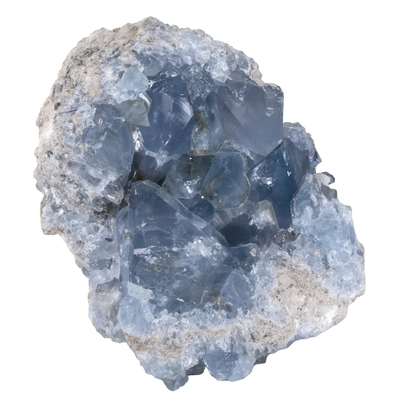 Amas Célestine 7 à 8 cm - celestine-druse-brute-sakoany-madagascar-cel3 - CRISTAL SOURCES
