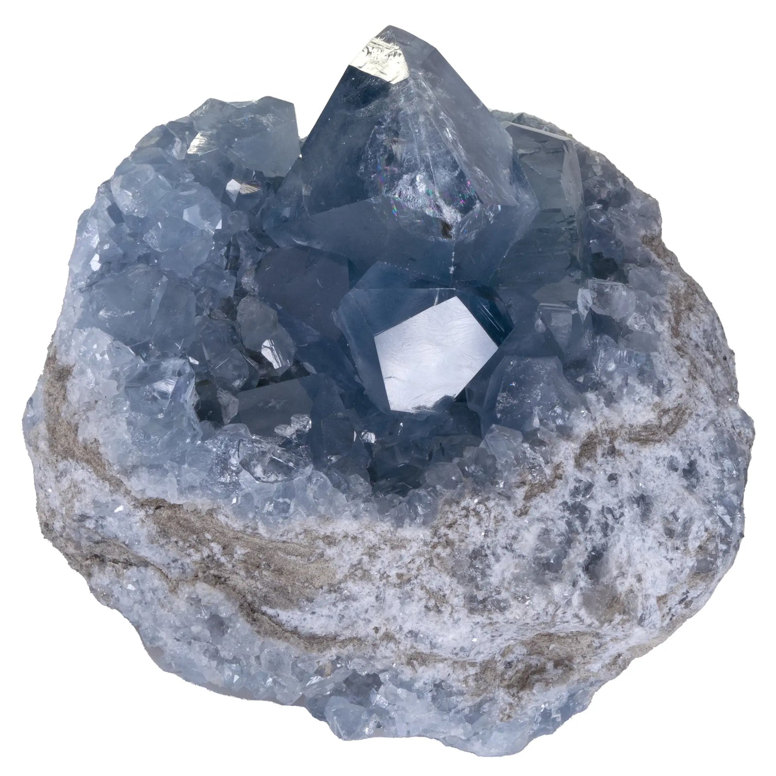 Géode Célestine - 2.44kg - celestine-geode-brute-sakoany-madagascar-cel6 - CRISTAL SOURCES