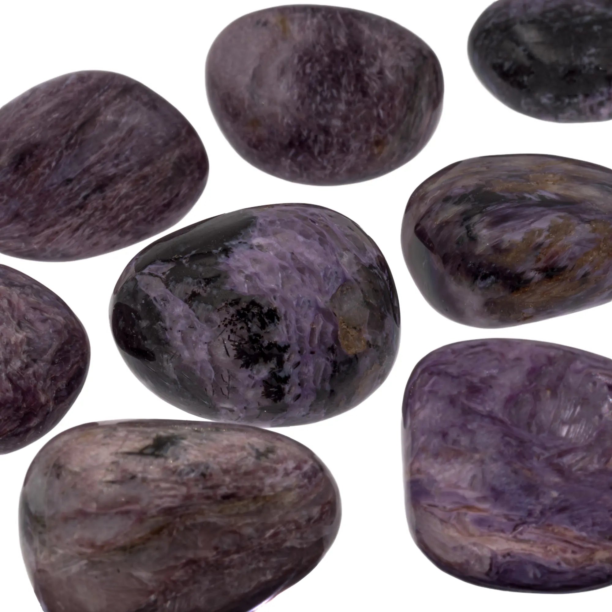 Pierre roulée - Charoïte - Russie - 14gr - charoite-roulee-14gr-chapr1 - CRISTAL SOURCES