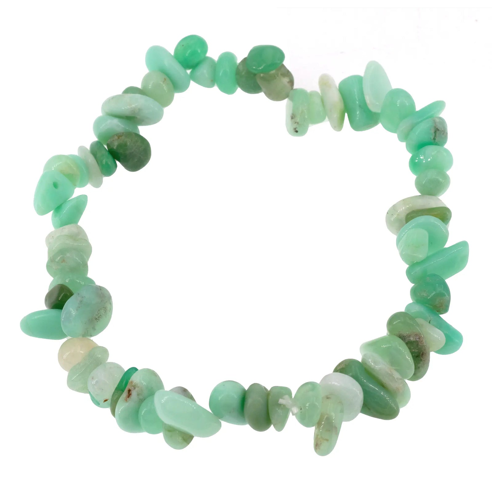Bracelet Chrysoprase perle baroque - bracelet-chrysoprase-perle-baroque-chpbra1 - CRISTAL SOURCES