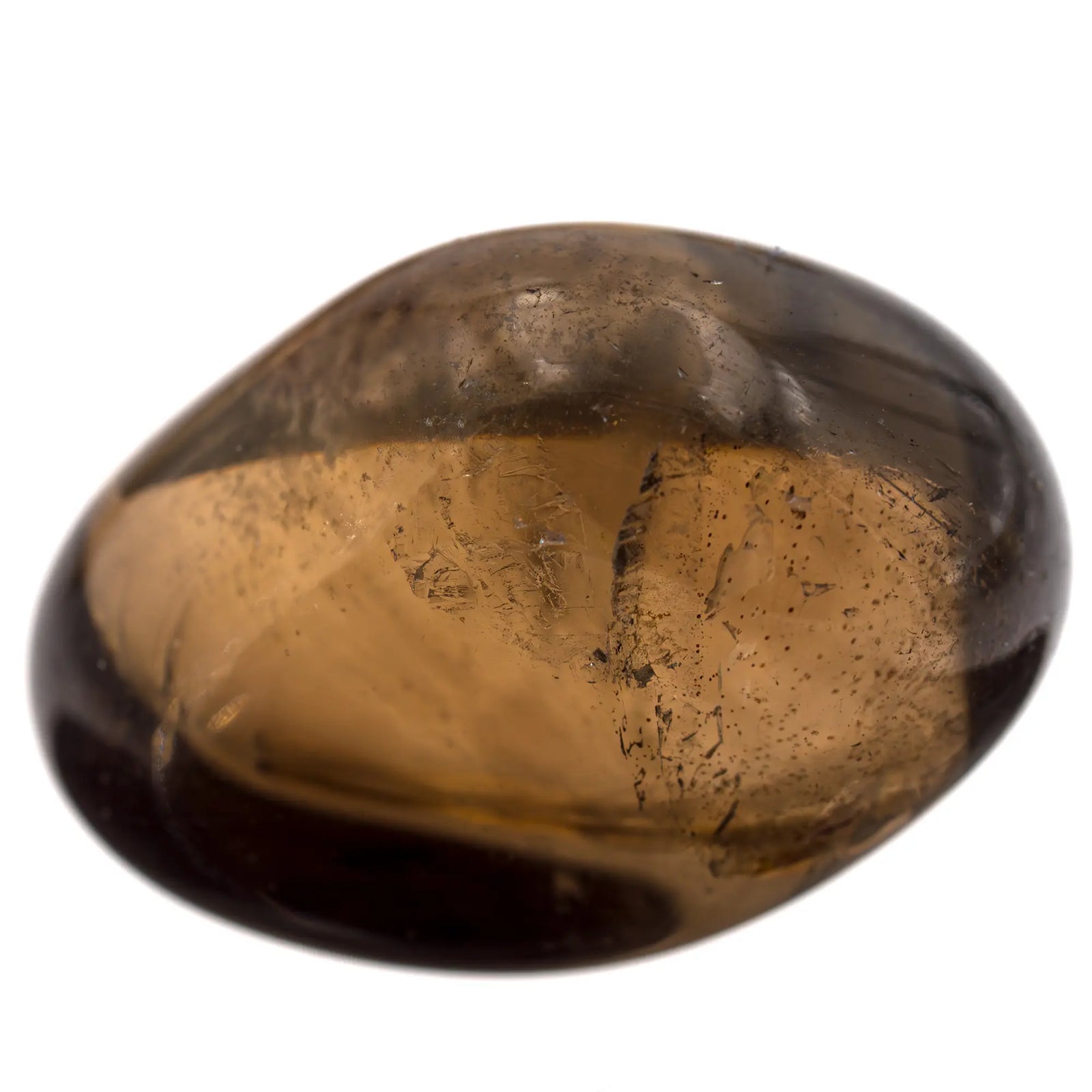 Pierre roulée - Citrine - Brésil - 1 à 1.5 cm - citrine-roulee-citpr2 - CRISTAL SOURCES