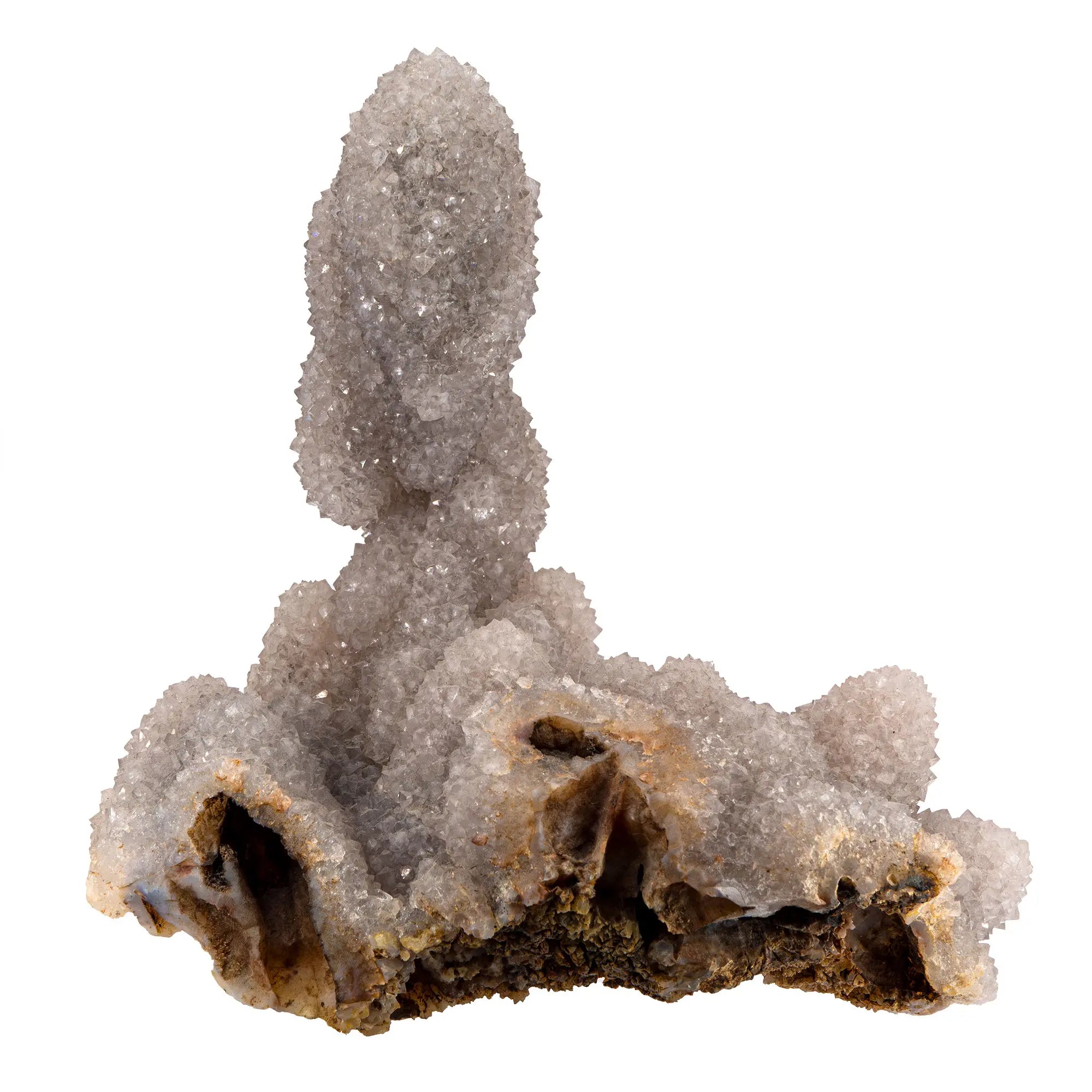 Quartz stalactite - Aurangabad, Inde - grande pièce 2.07kg - CRISTAL SOURCES