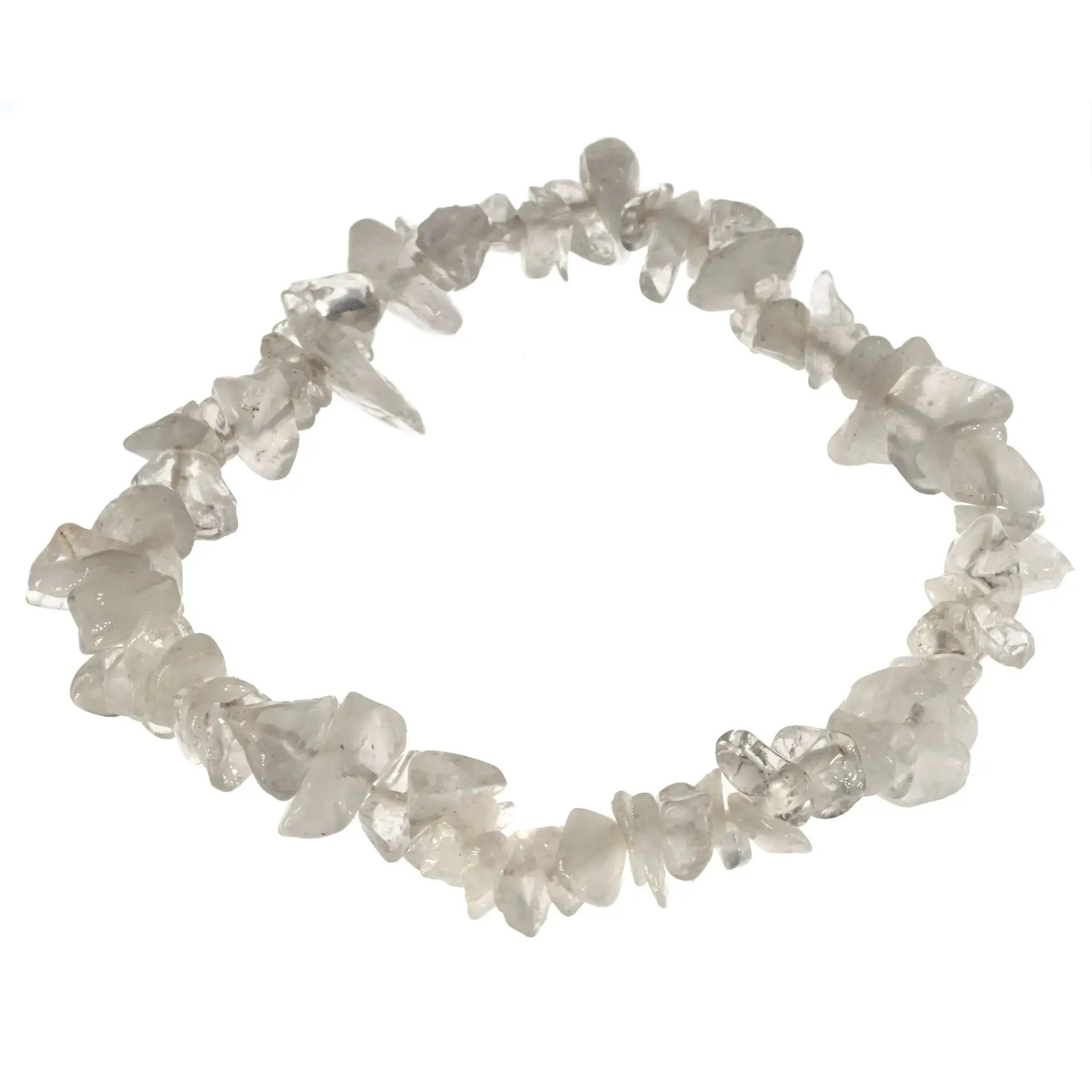 Bracelet Cristal de roche perle baroque - CRISTAL SOURCES