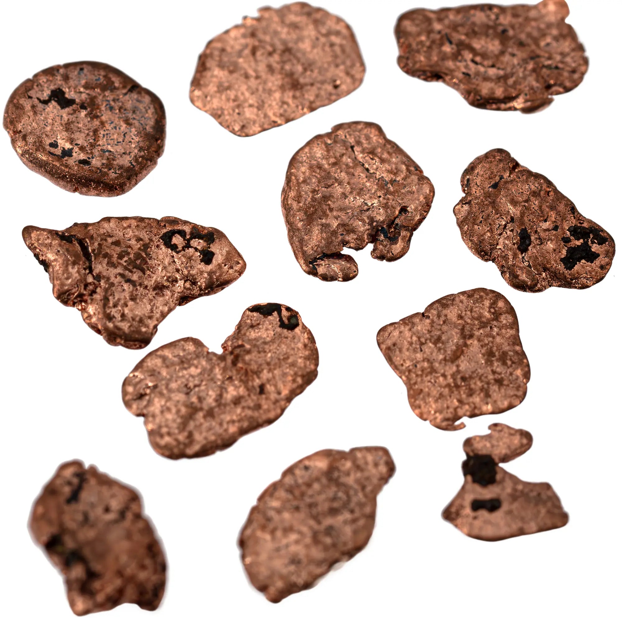 Cuivre natif brut - Michigan - 1 à 2 cm - cuivre-natif-michigan-2cm-cun1 - CRISTAL SOURCES