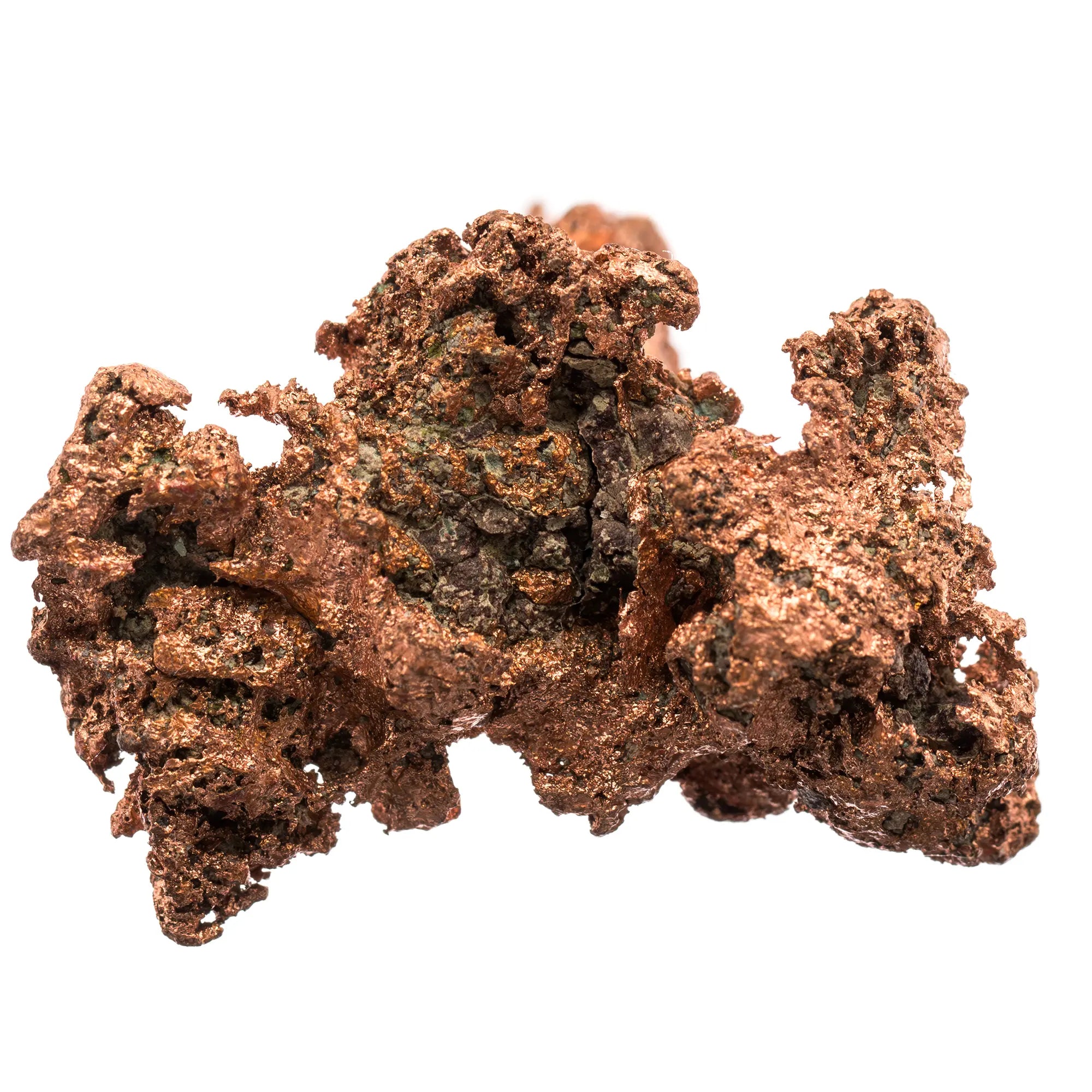 Cuivre natif brut - Michigan - 4 à 4,5 cm - cuivre-natif-usa-etats-unis-15gr-cun11 - CRISTAL SOURCES