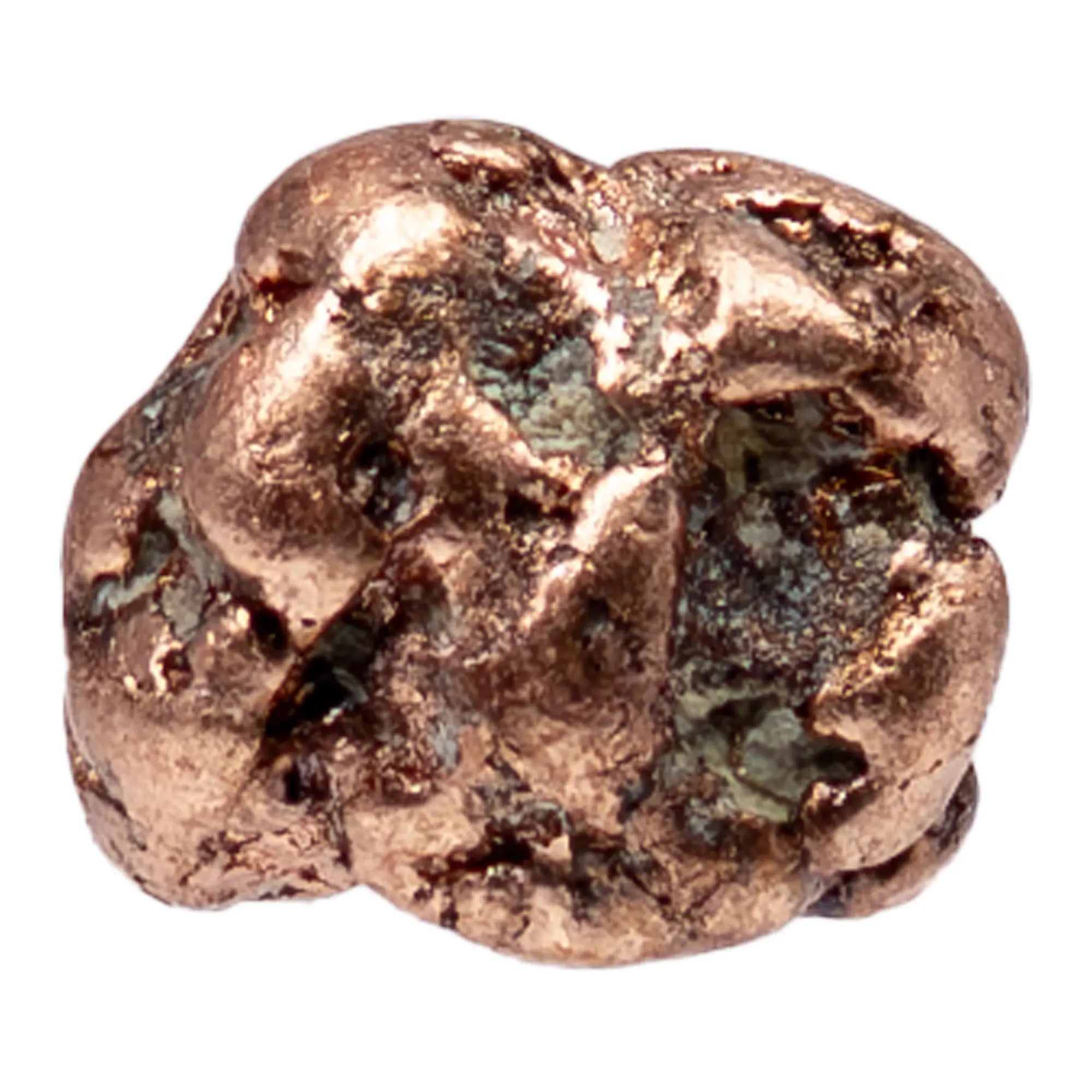 Pierre roulée - Cuivre natif - Keweenaw - 43gr - cuivre-natif-roule-keweenaw-310gr-cun14 - CRISTAL SOURCES