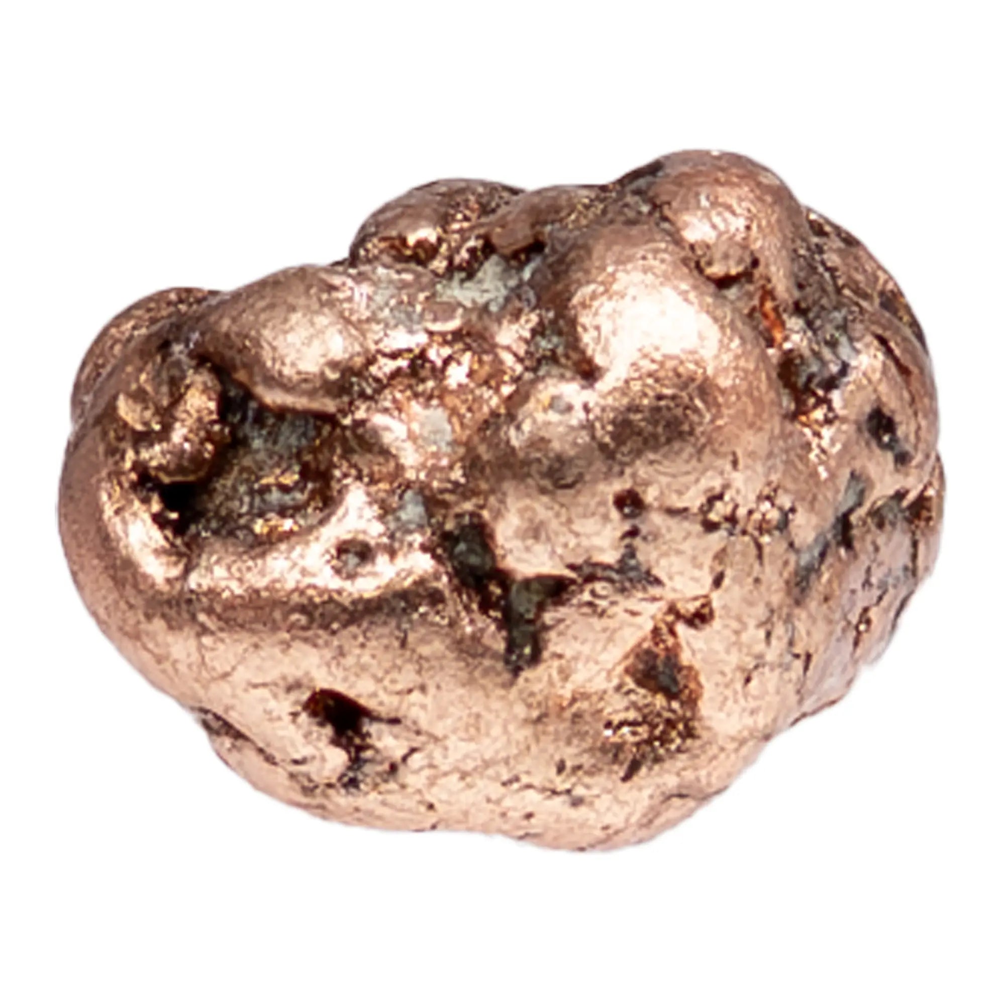 Pierre roulée - Cuivre natif - Keweenaw - 43gr - cuivre-natif-roule-keweenaw-310gr-cun14 - CRISTAL SOURCES