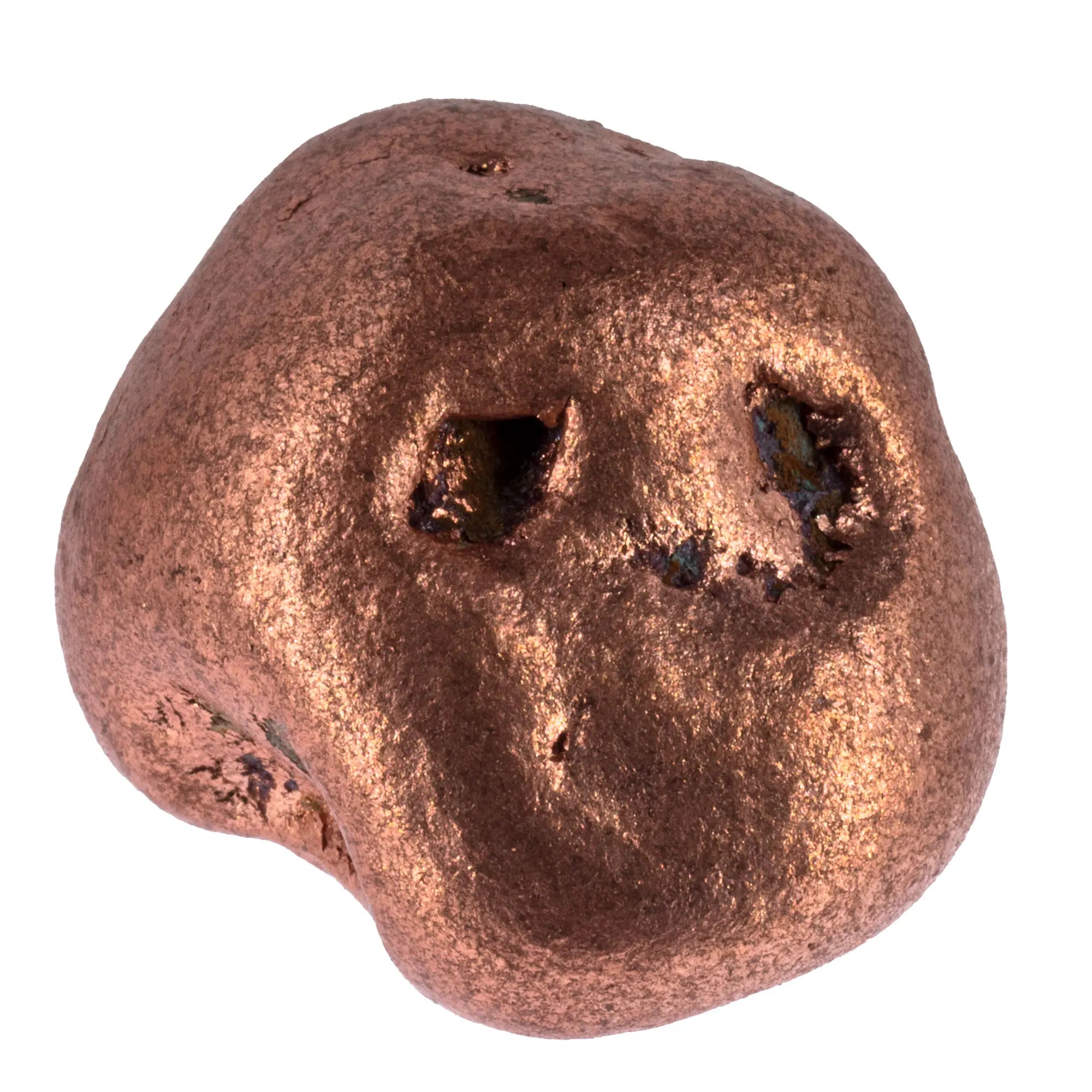 Pierre roulée - Cuivre natif - Keweenaw - 70gr - cuivre-natif-roule-keweenaw-446gr-cun15 - CRISTAL SOURCES