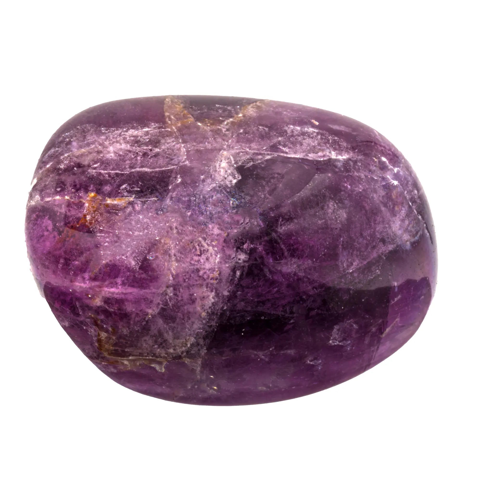Pierre roulée - Fluorite violette - Chine - 2 à 3 cm - fluorite-violette-roulee-flpr1 - CRISTAL SOURCES
