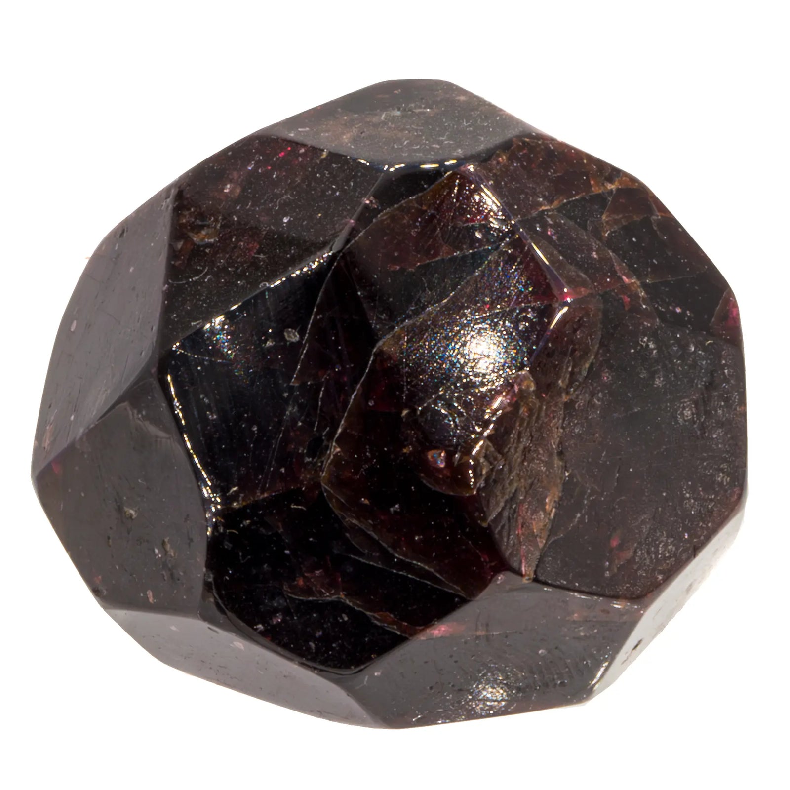 Grenat almandin cristal poli - 3 à 4 cm - Inde - grenat-almandin-cristal-poli-ga4 - CRISTAL SOURCES