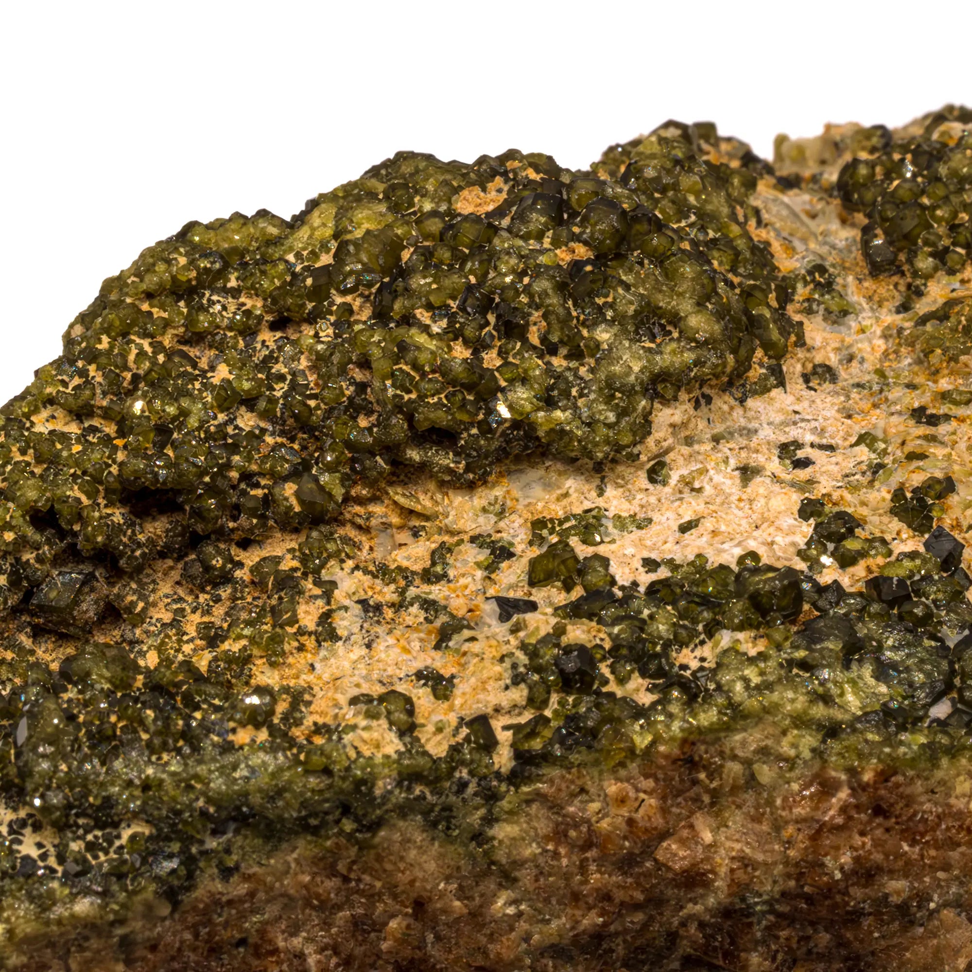 Grenat démantoïde - cristaux - CRISTAL SOURCES