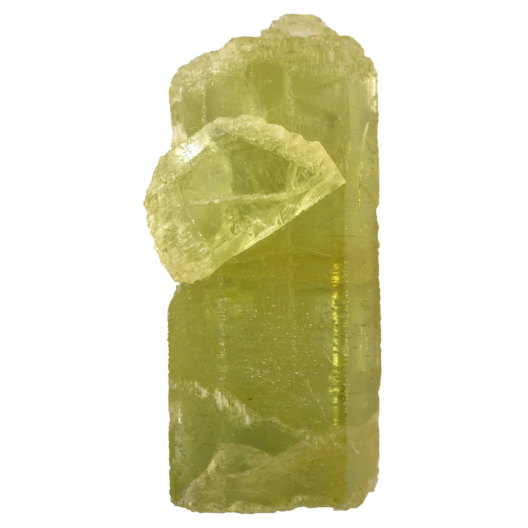 Héliodore cristal biterminé 116gr - Padre Paraiso, Brésil - collection - CRISTAL SOURCES