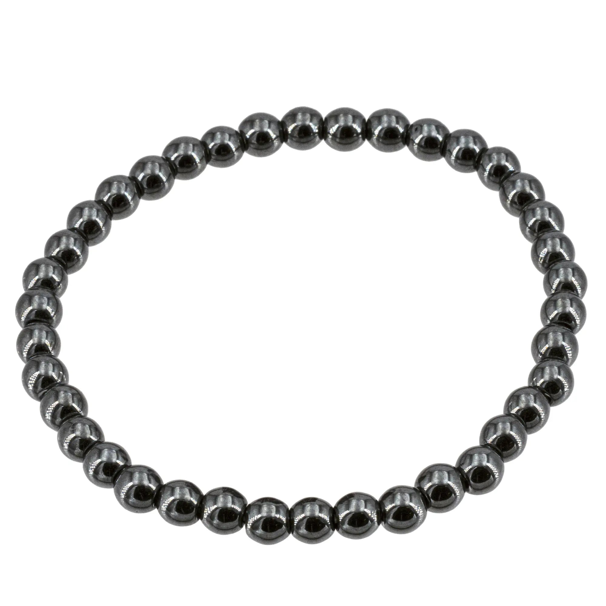 Bracelet enfant Hématite perle ronde 4mm - bracelet-enfant-hematite-perle-ronde-4-mm-hembra3 - CRISTAL SOURCES