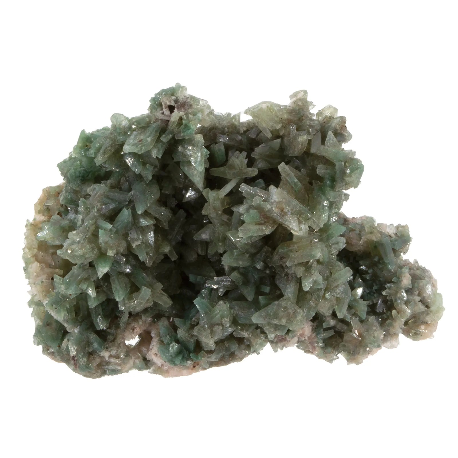 Heulandite verte - celadonite - cristaux bruts - Shakur - 183gr - heulandite-verte-celadonite-shakur-heu12 - CRISTAL SOURCES